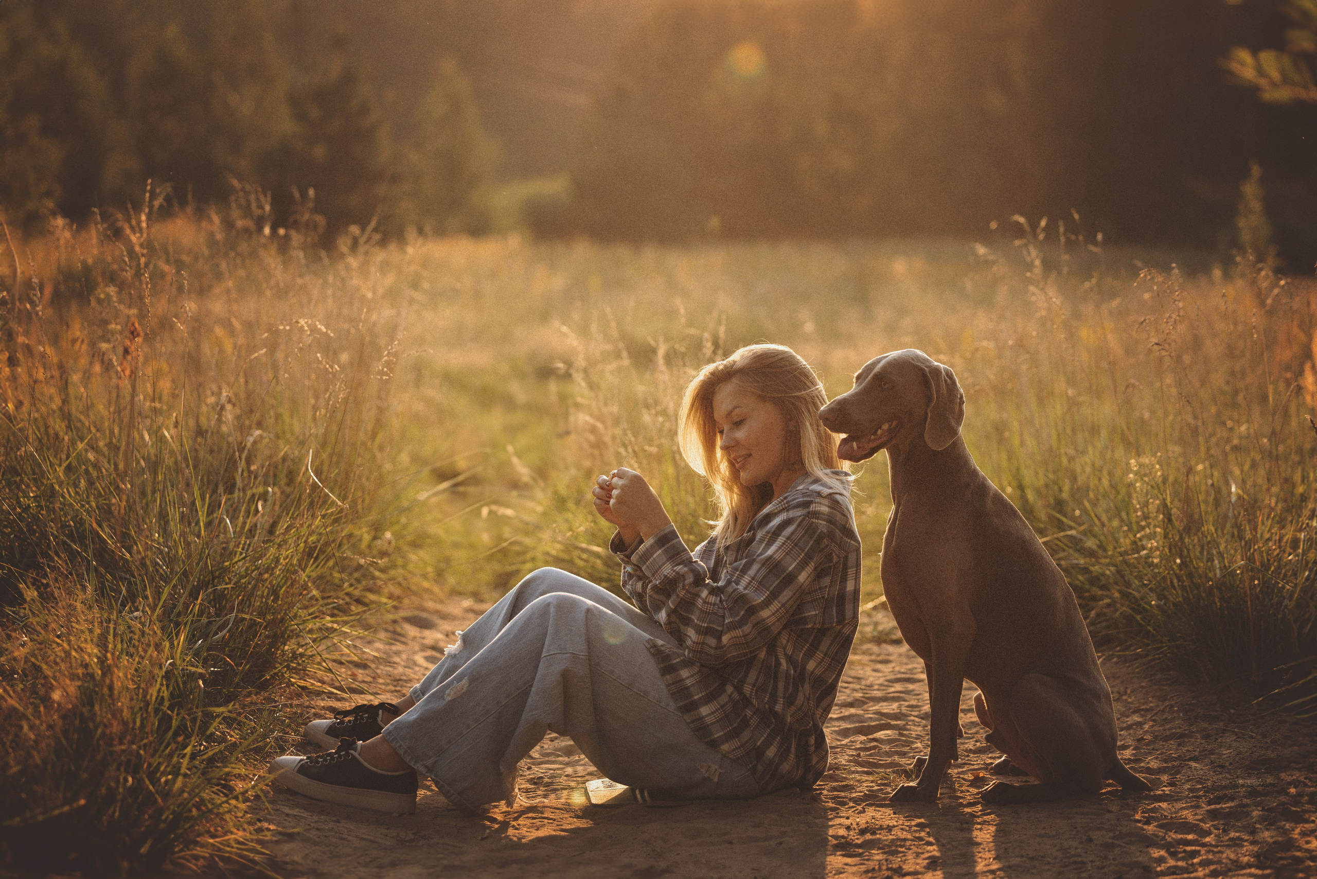 Юля и Эспен. Фотограф анималист Осипчикова Мария