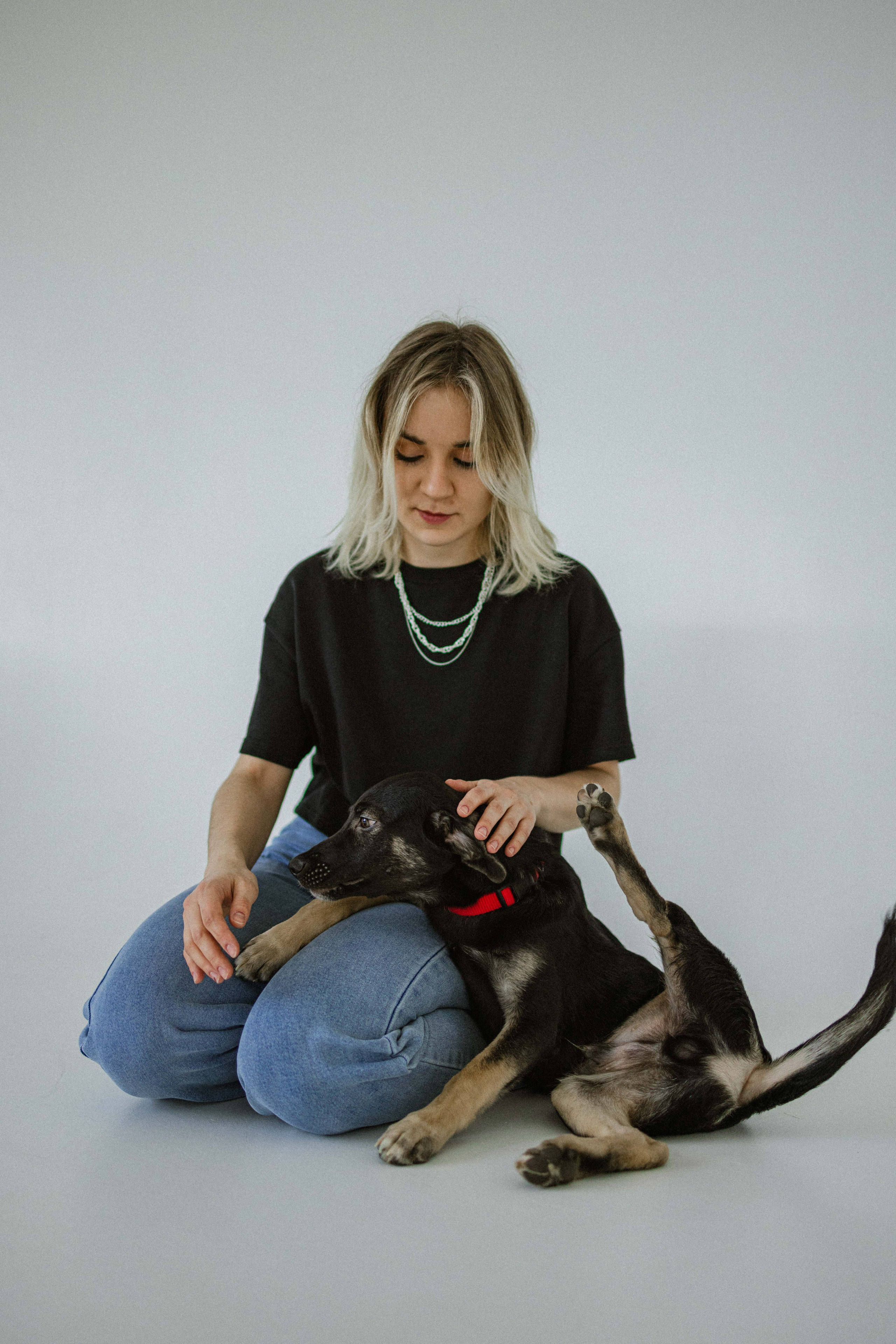 Крис и Тэдди. Фотограф-анималист в Москве Лера Черноног