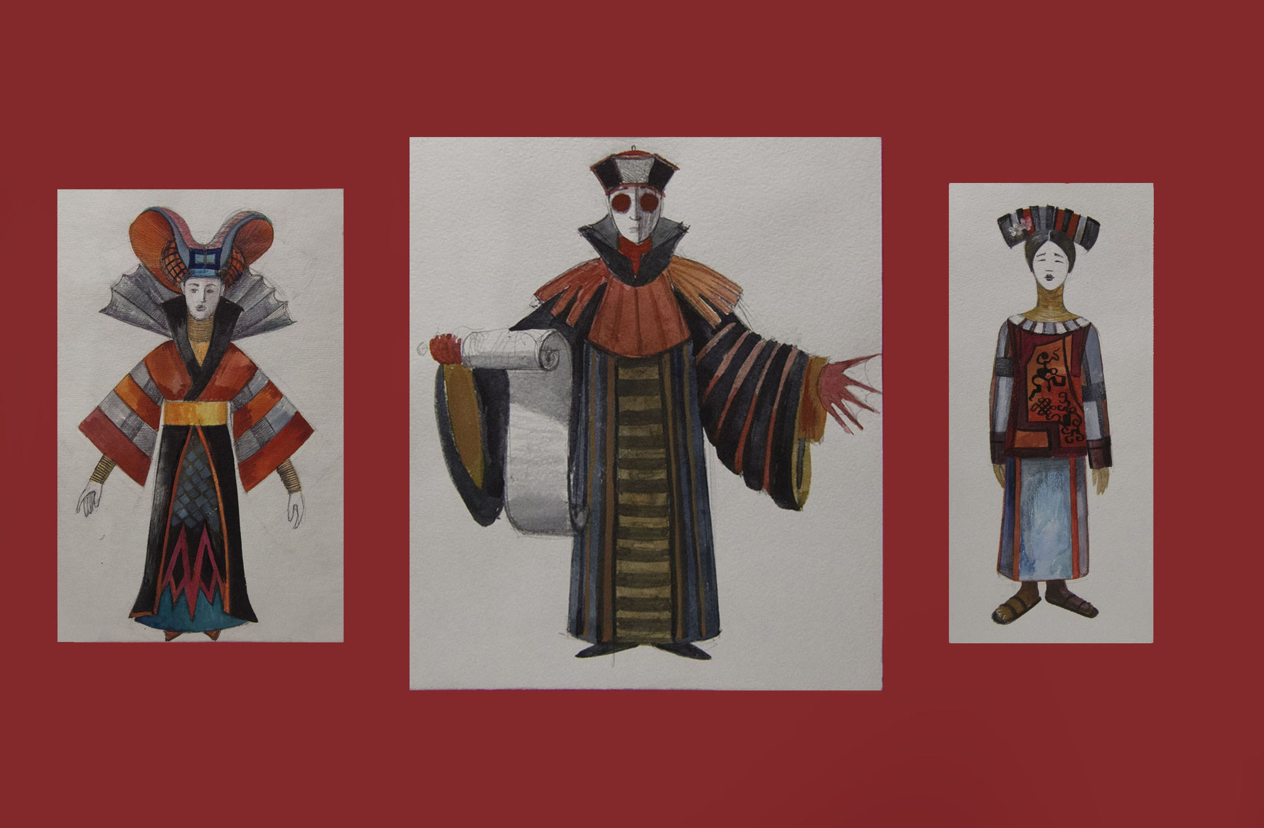 COSTUME DESIGN. Munina Dina. Set design portfolio