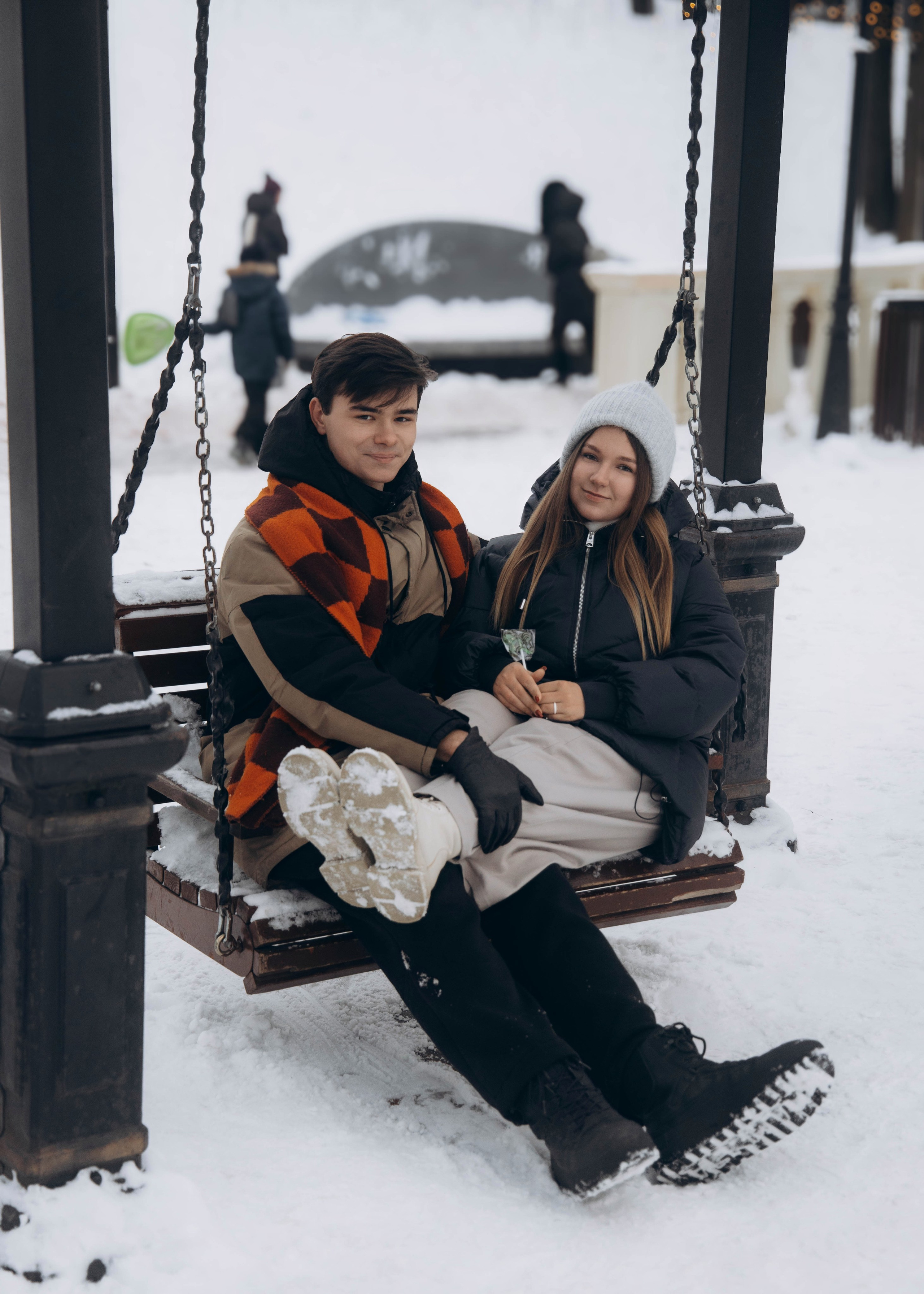 Love story. Фотосессия новорожденных в Москве и Московской области