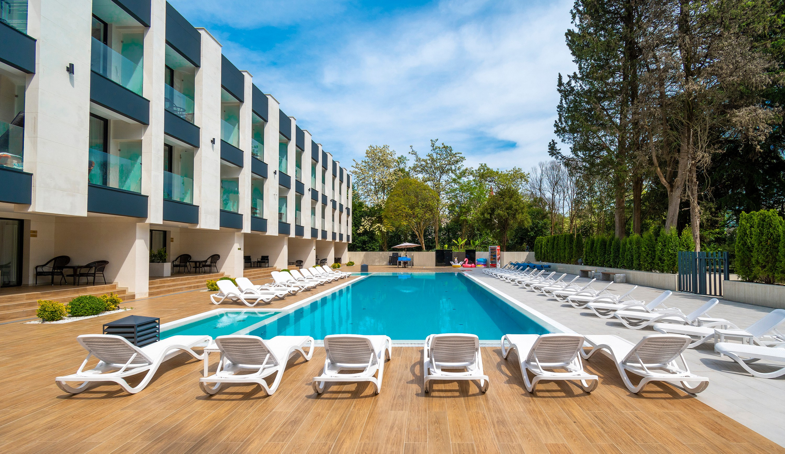 Номер Апарт-отеля Монтевиль. Интерьерный фотограф в Сочи | Роман Сусленко