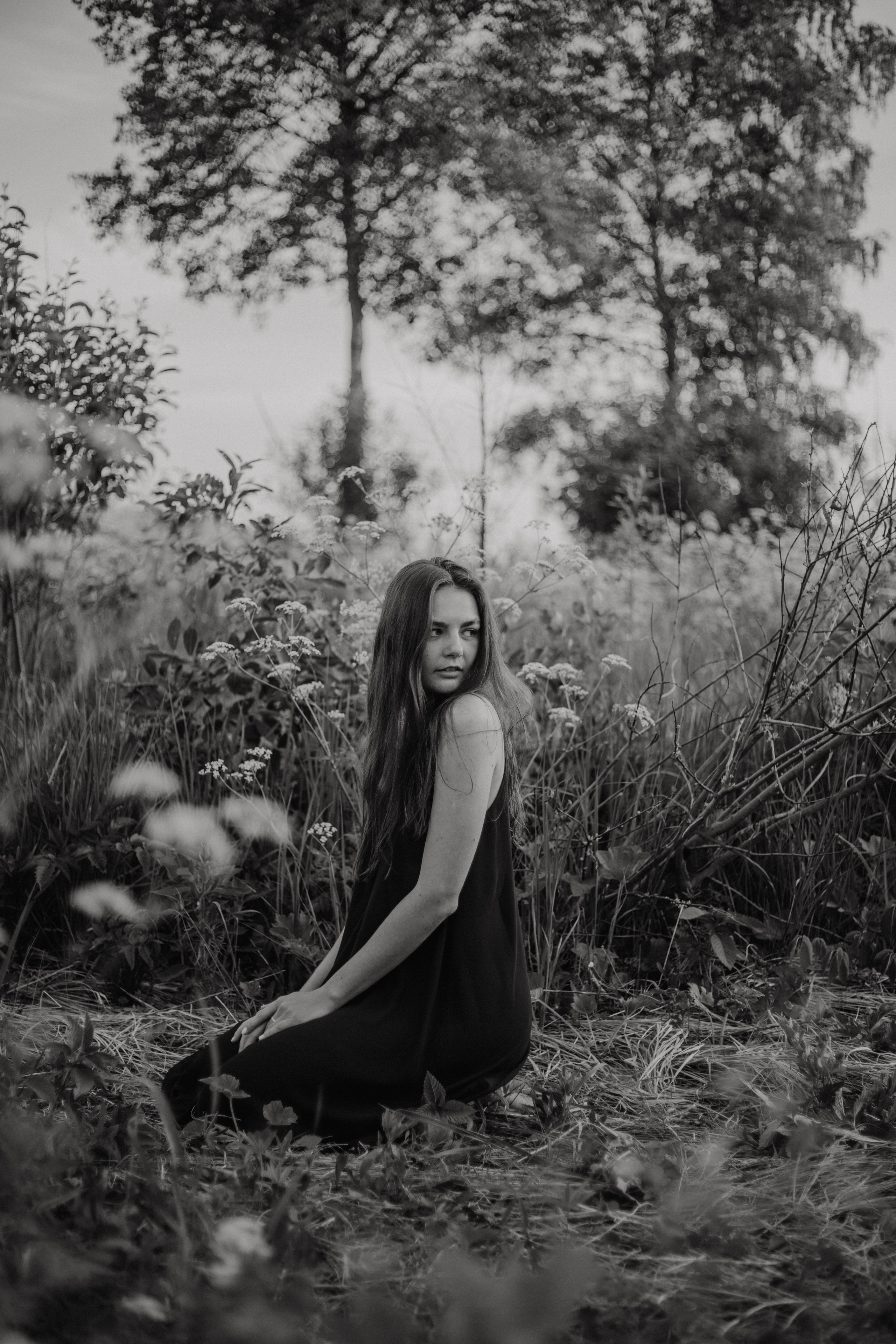 Девушка на природе