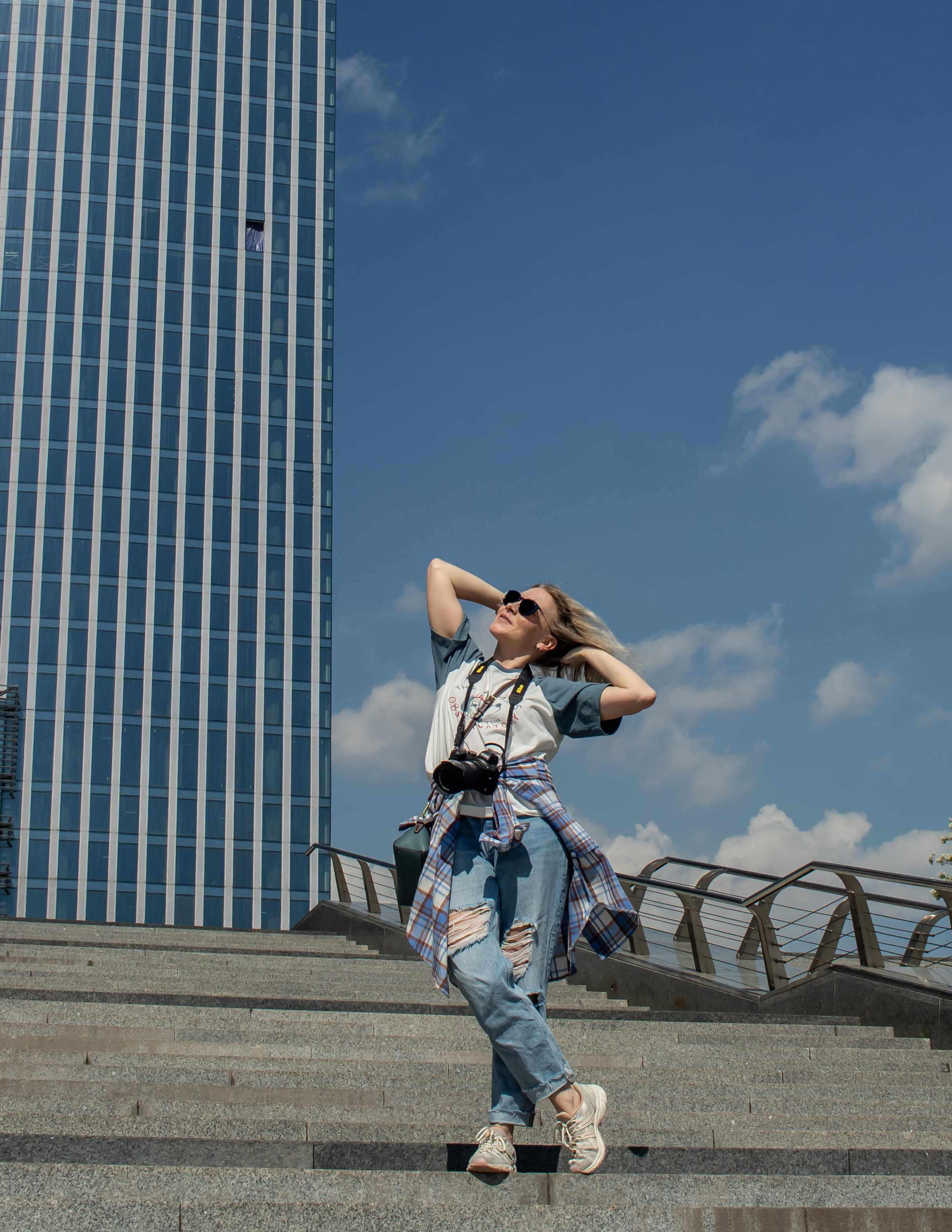 Москва Сити фотографии с утренней прогулки