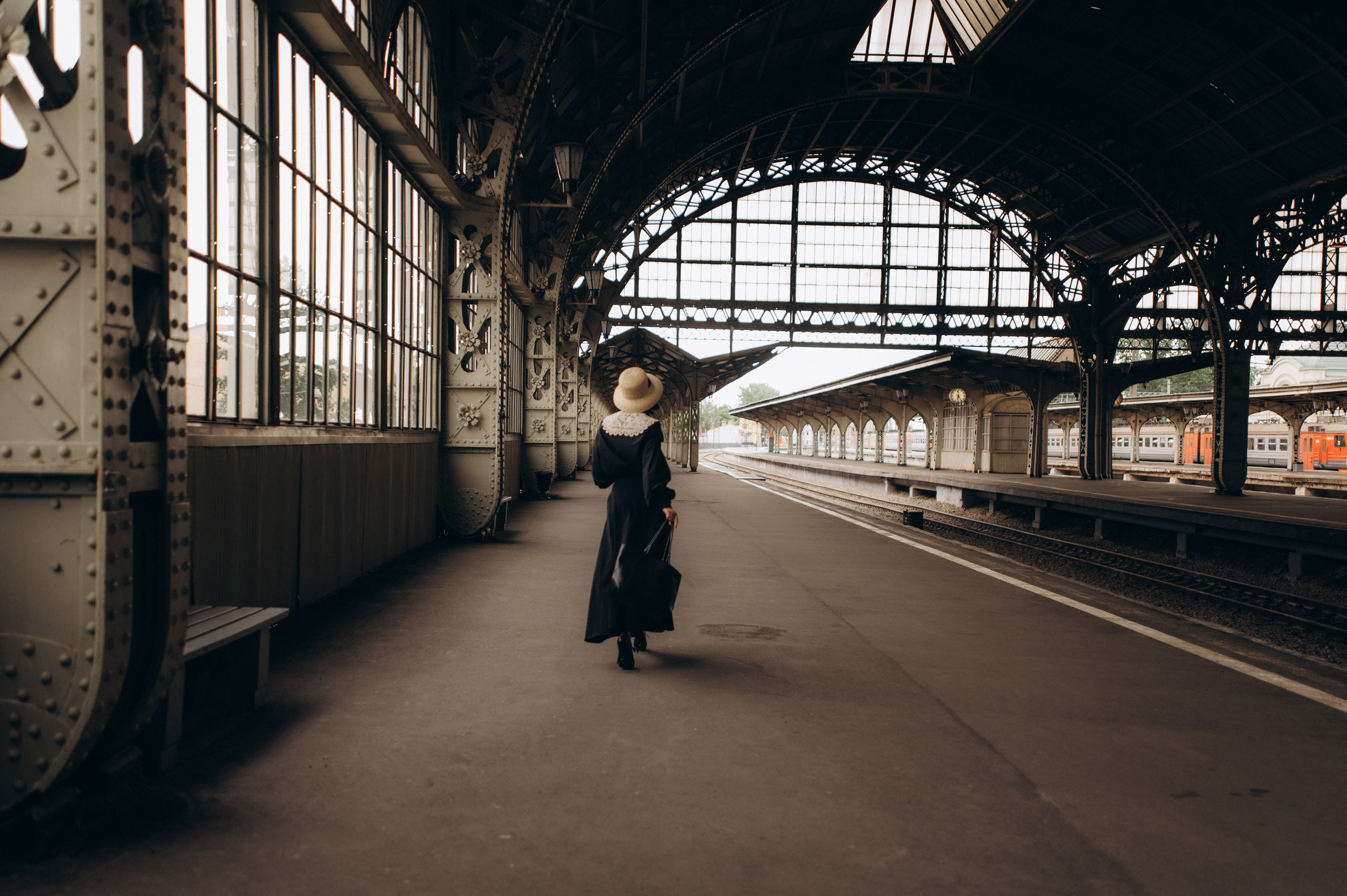 Съемка на Витебском вокзале. Семейный фотограф в Санкт-Петербурге Александра Милованова