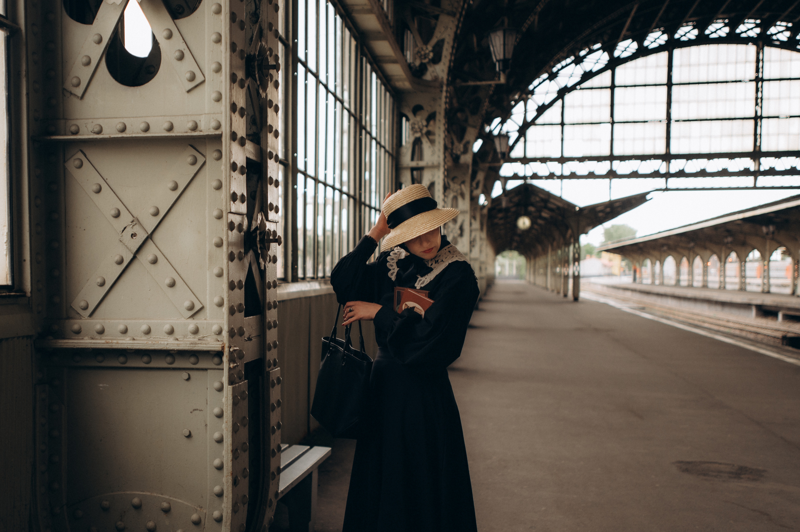 Съемка на Витебском вокзале. Семейный фотограф в Санкт-Петербурге Александра Милованова