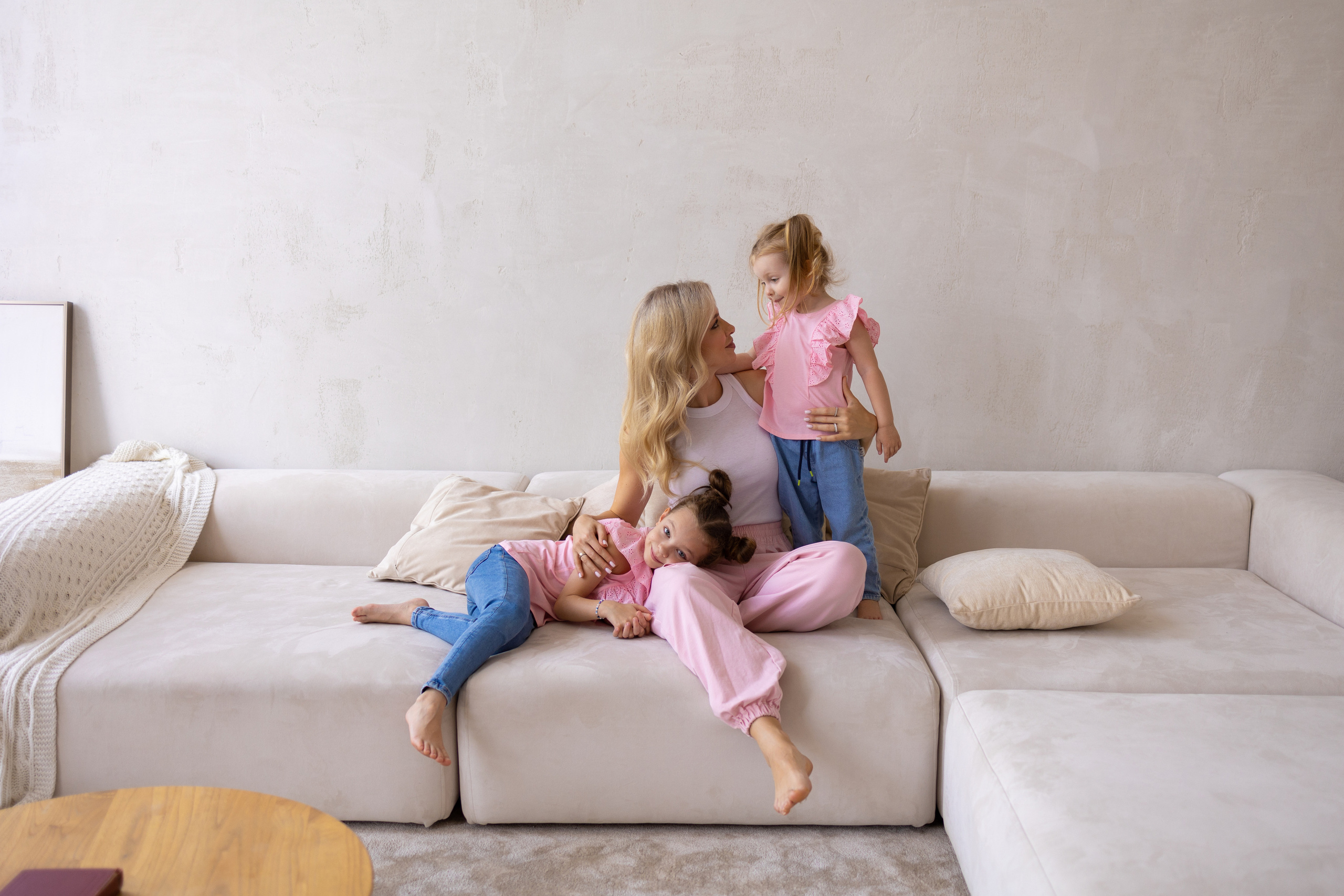 Таня с дочками. СЕМЕЙНАЯ ФОТОСЕССИЯ МОСКВА