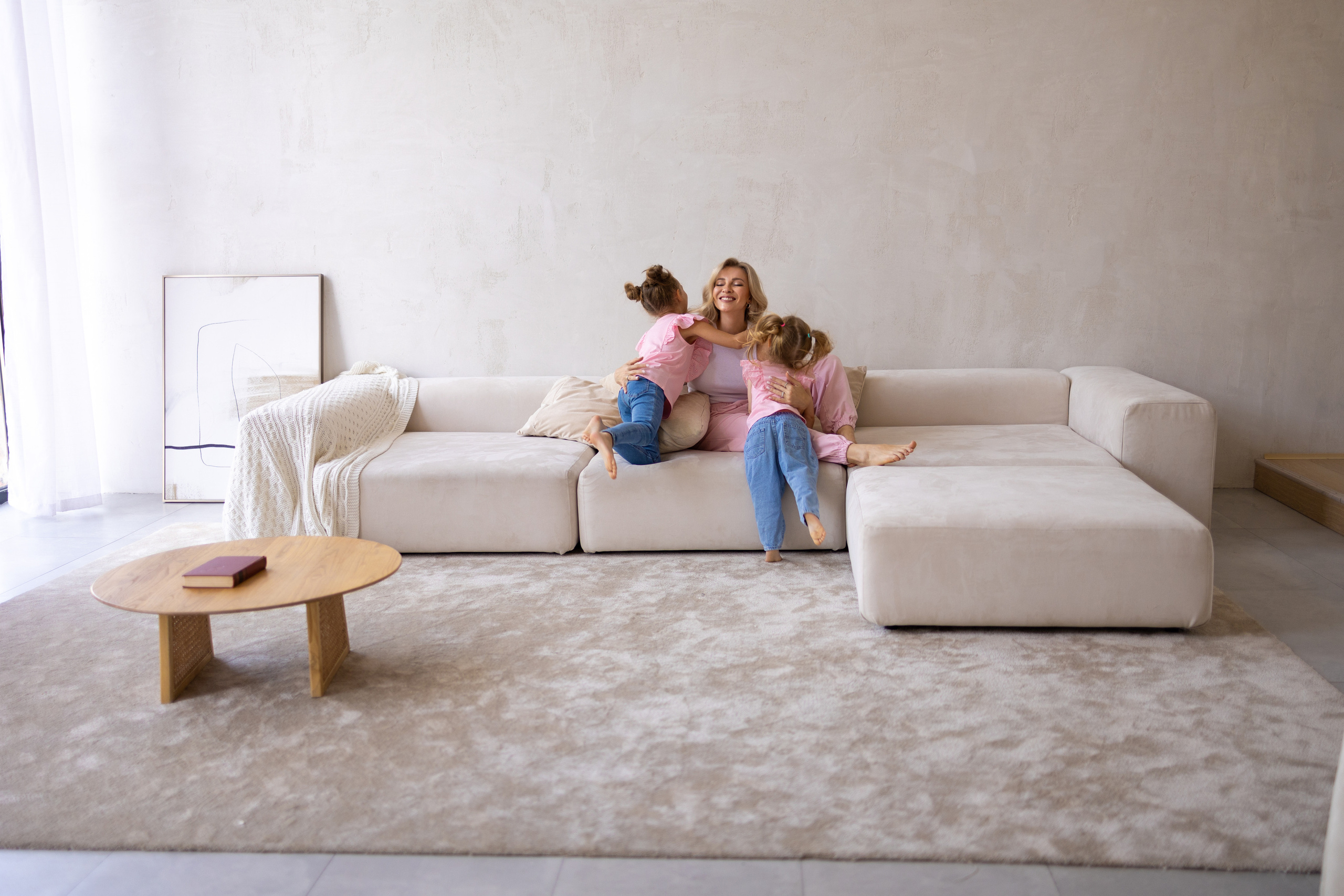 Таня с дочками. СЕМЕЙНАЯ ФОТОСЕССИЯ МОСКВА