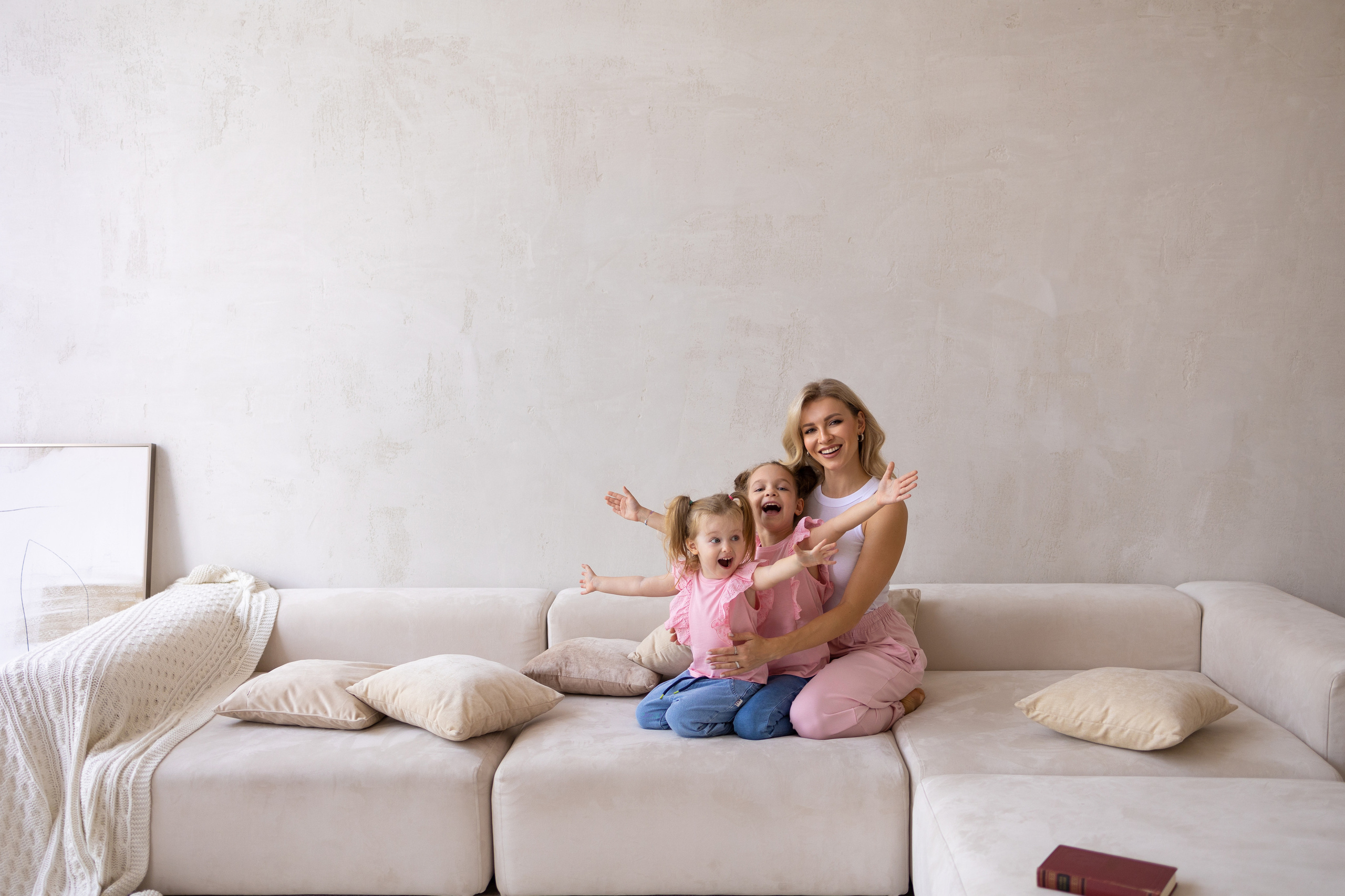 Таня с дочками. СЕМЕЙНАЯ ФОТОСЕССИЯ МОСКВА