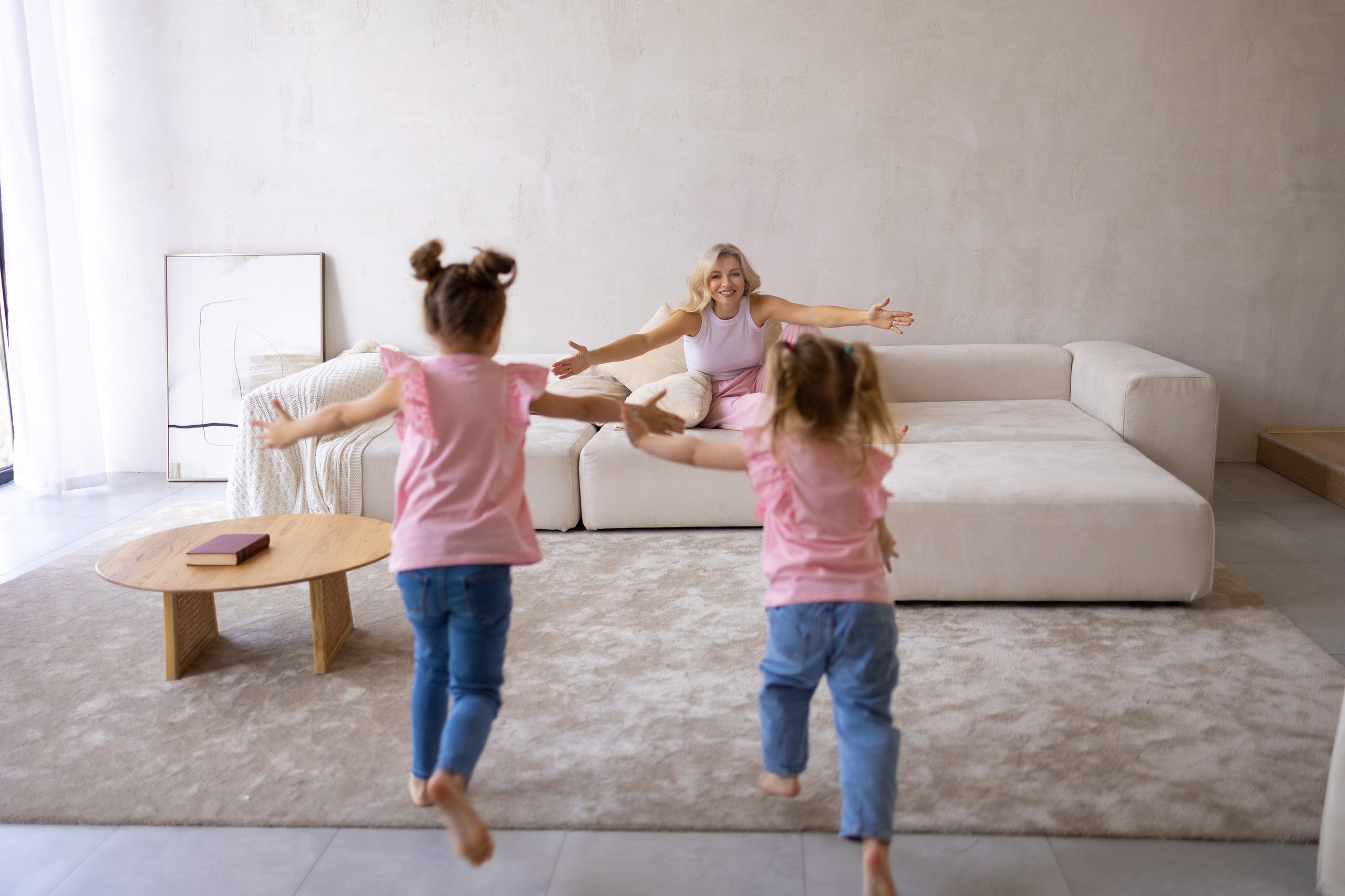 Таня с дочками. СЕМЕЙНАЯ ФОТОСЕССИЯ МОСКВА