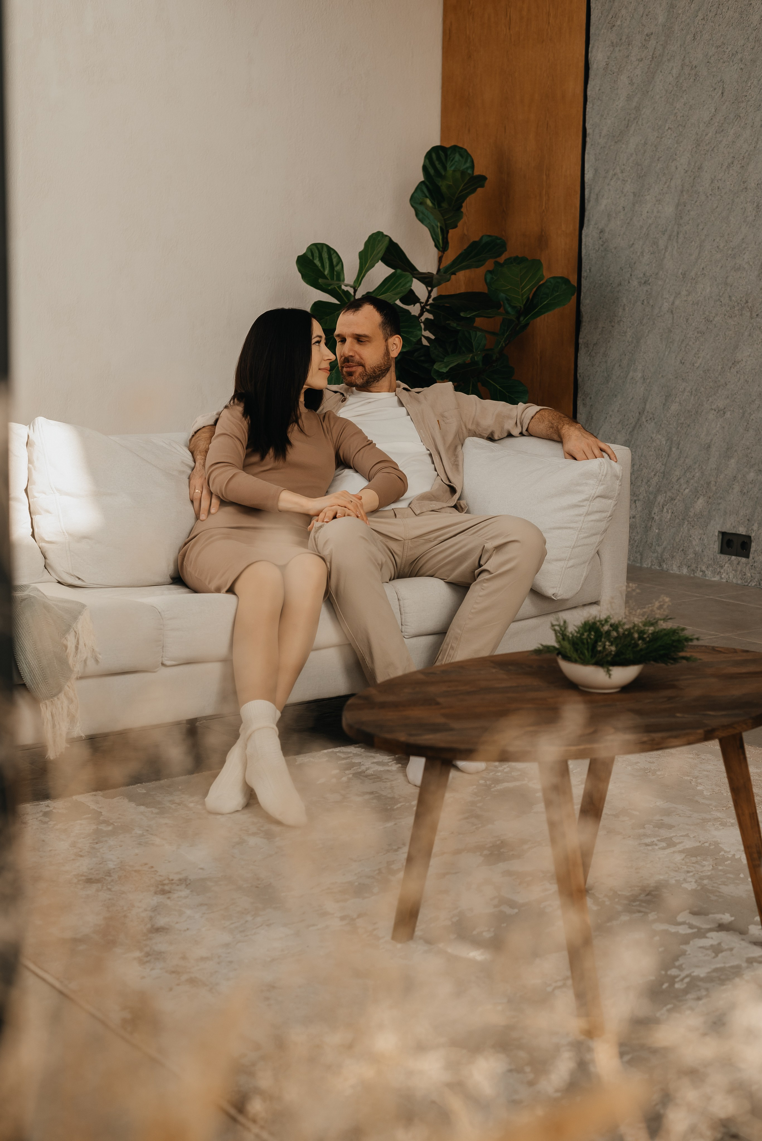 Семейная фотосессия в студии-дом. Семейный и детский фотограф Кущ Наташа