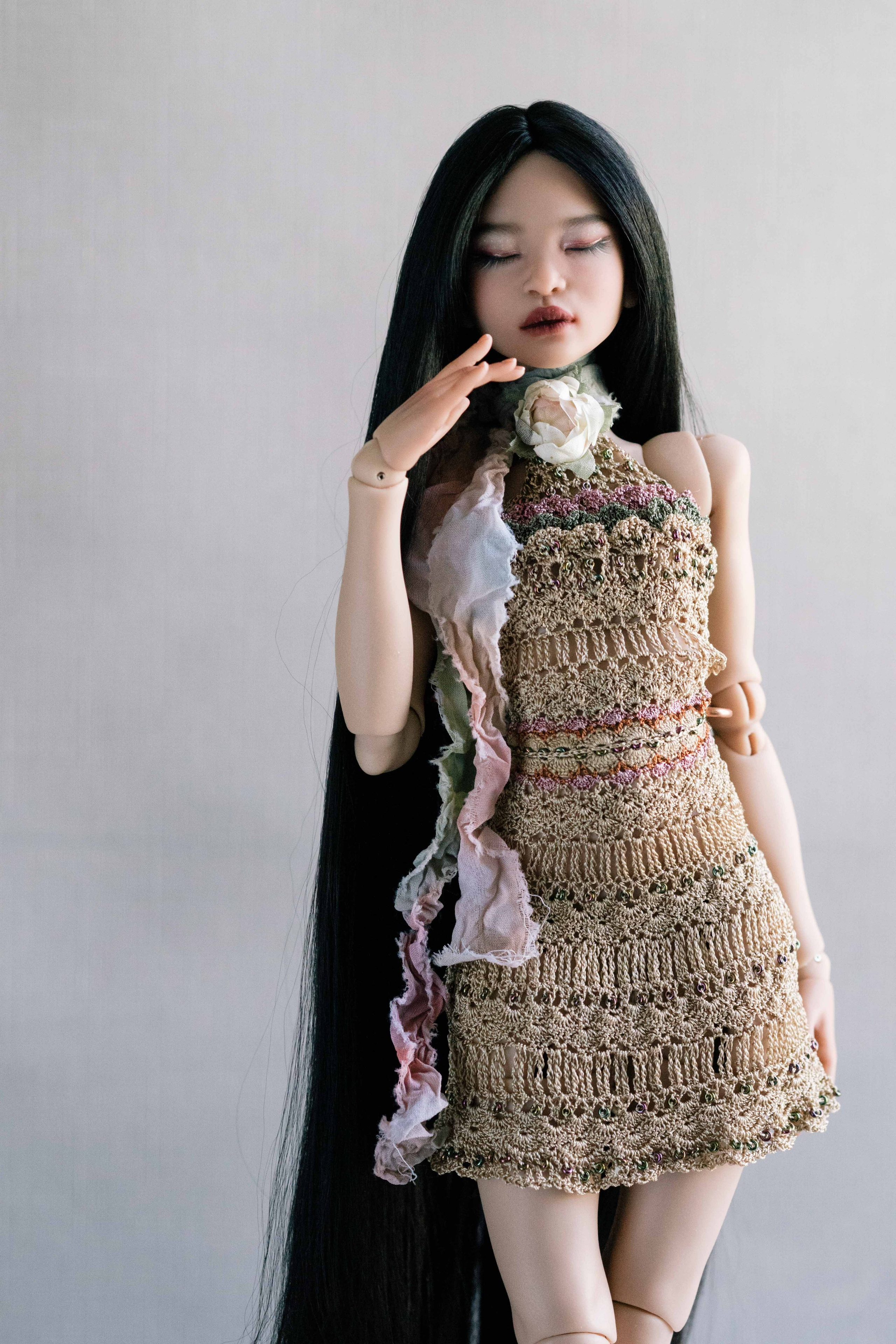 2024. Ombra di seta — эксклюзивная одежда ручной работы для авторских кукол