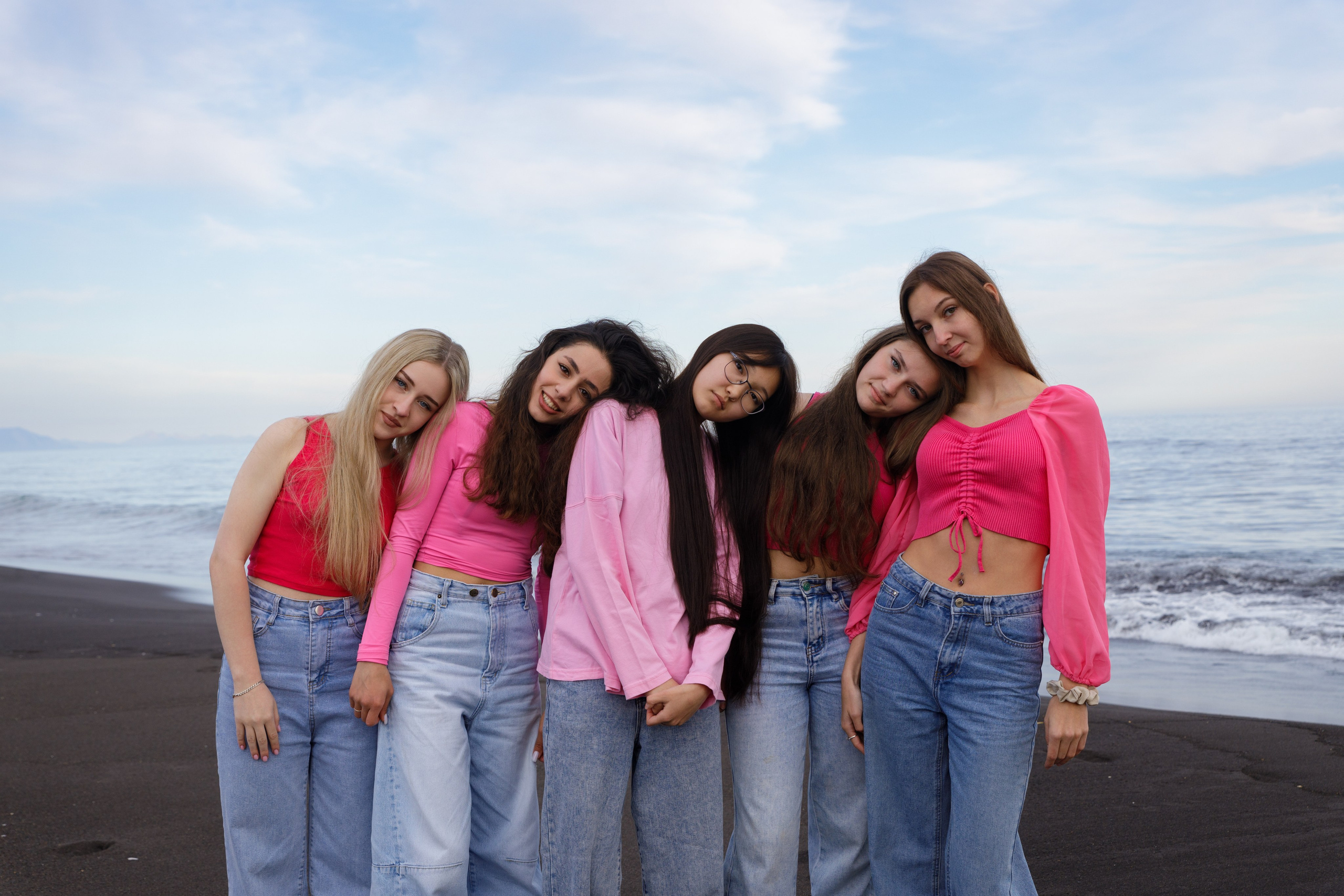 Школьная фотосессия на океане