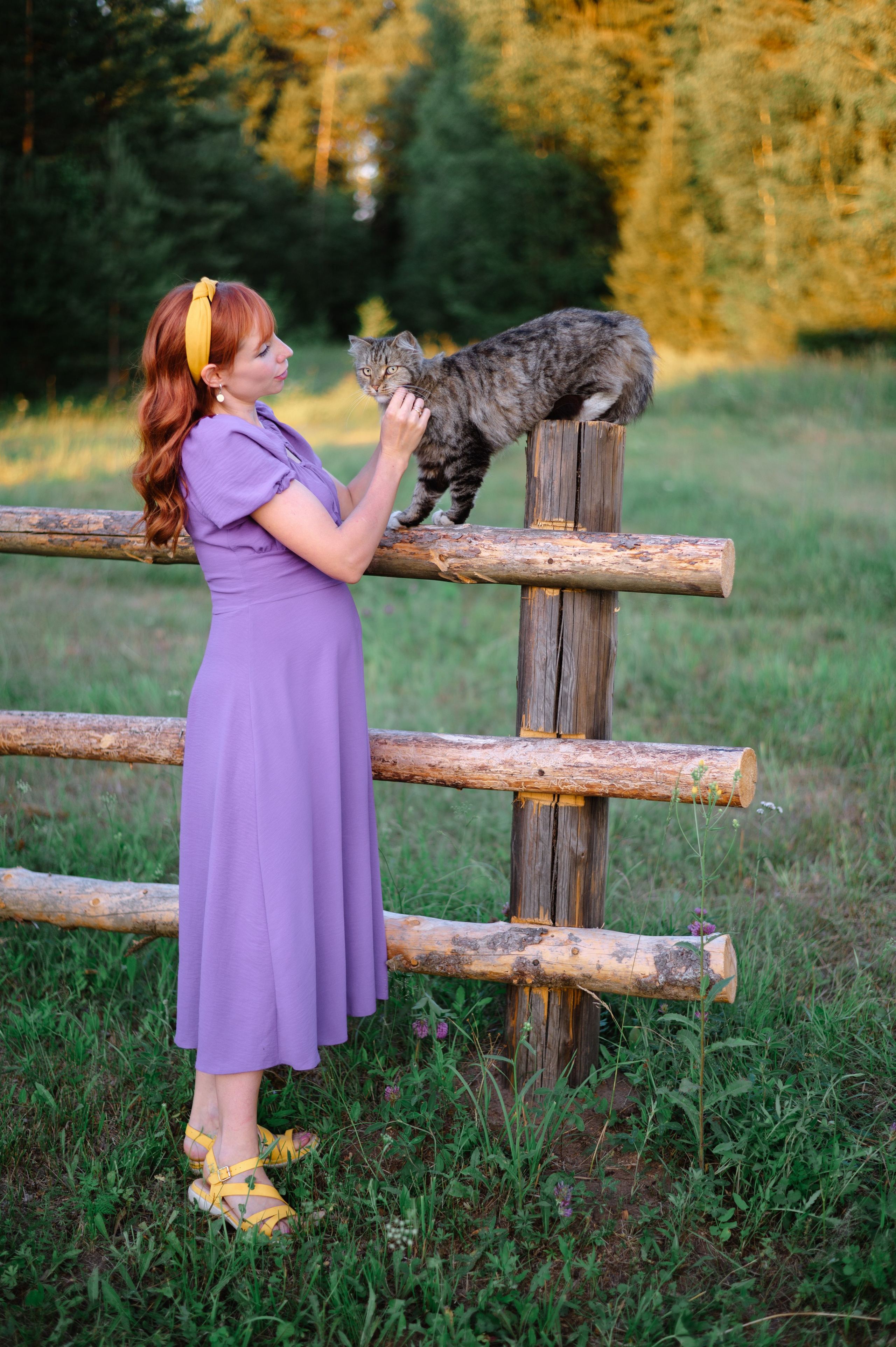Фотосессия беременности в деревенском стиле. Фотограф в Кирове Инна Софронова