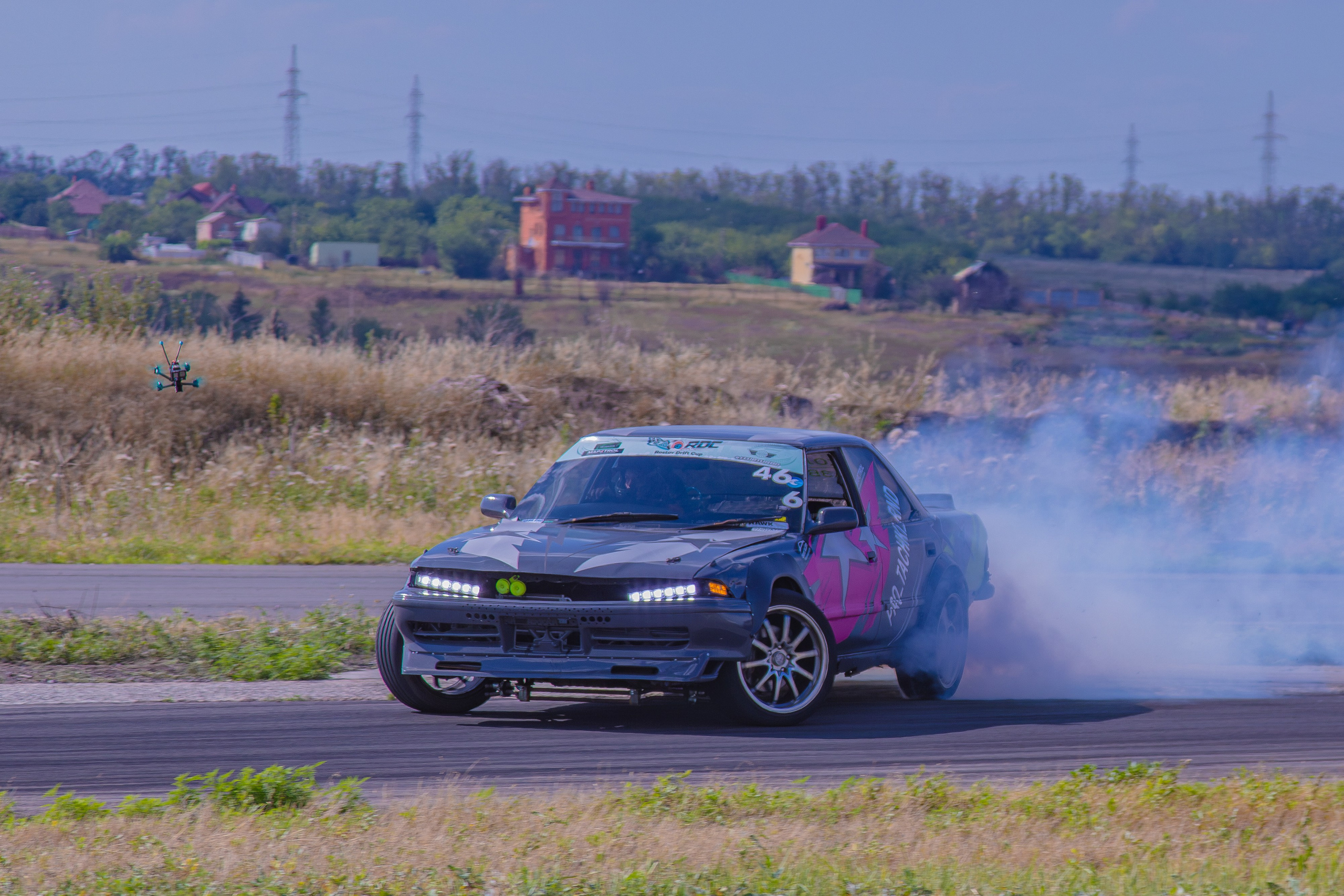 Фотосъёмка профессионального дрифта в Ростов-на-Дону. Портретный фотограф в Ростове-на-Дону Антон Казарин