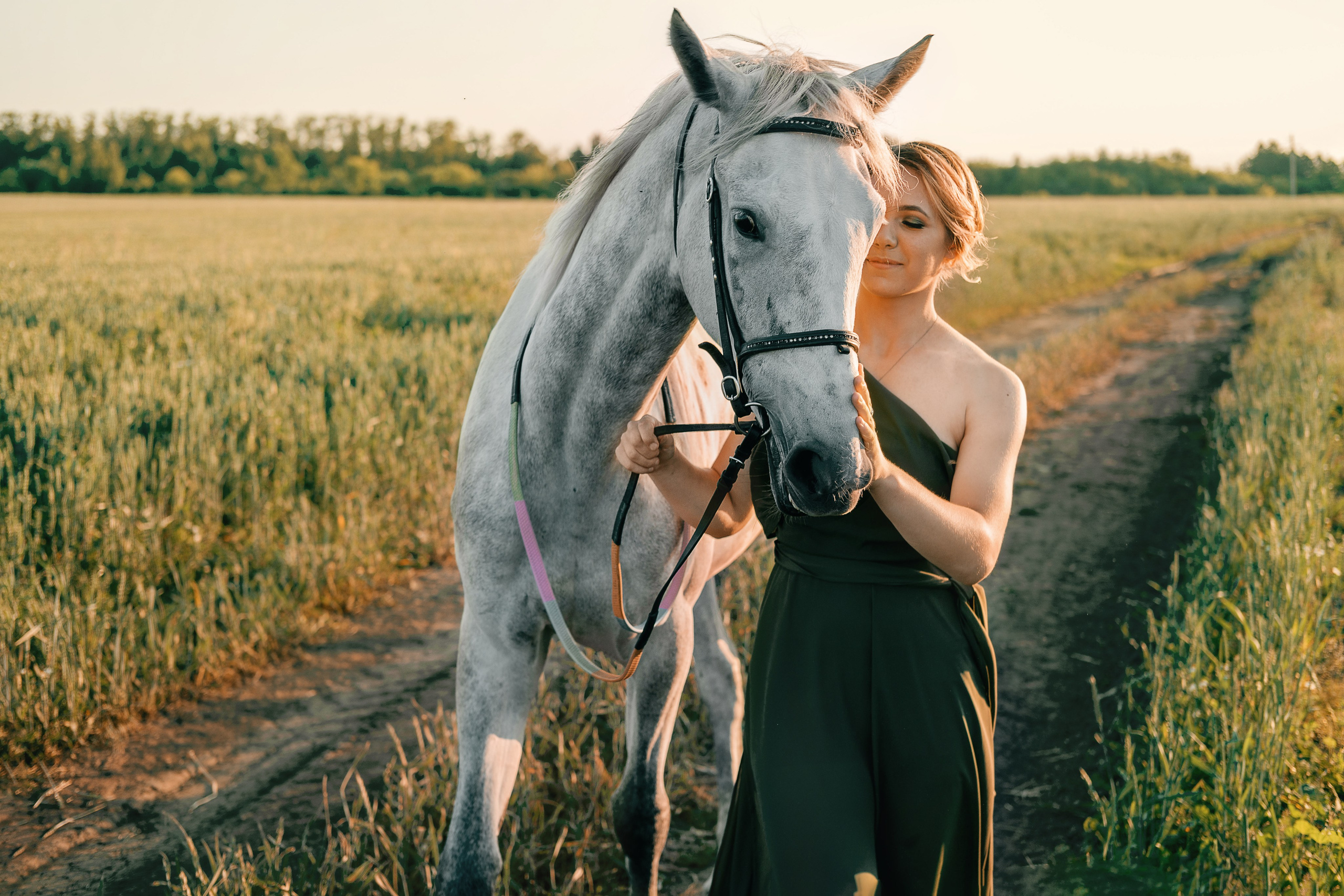 С лошадьми. Семейный и портретный фотограф в Новомосковске и Узловой Михеева Татьяна