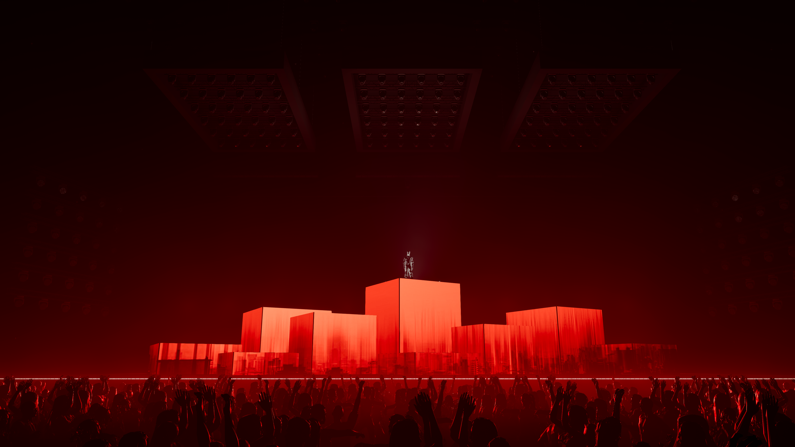 ABOVE THE CITY. OOPS