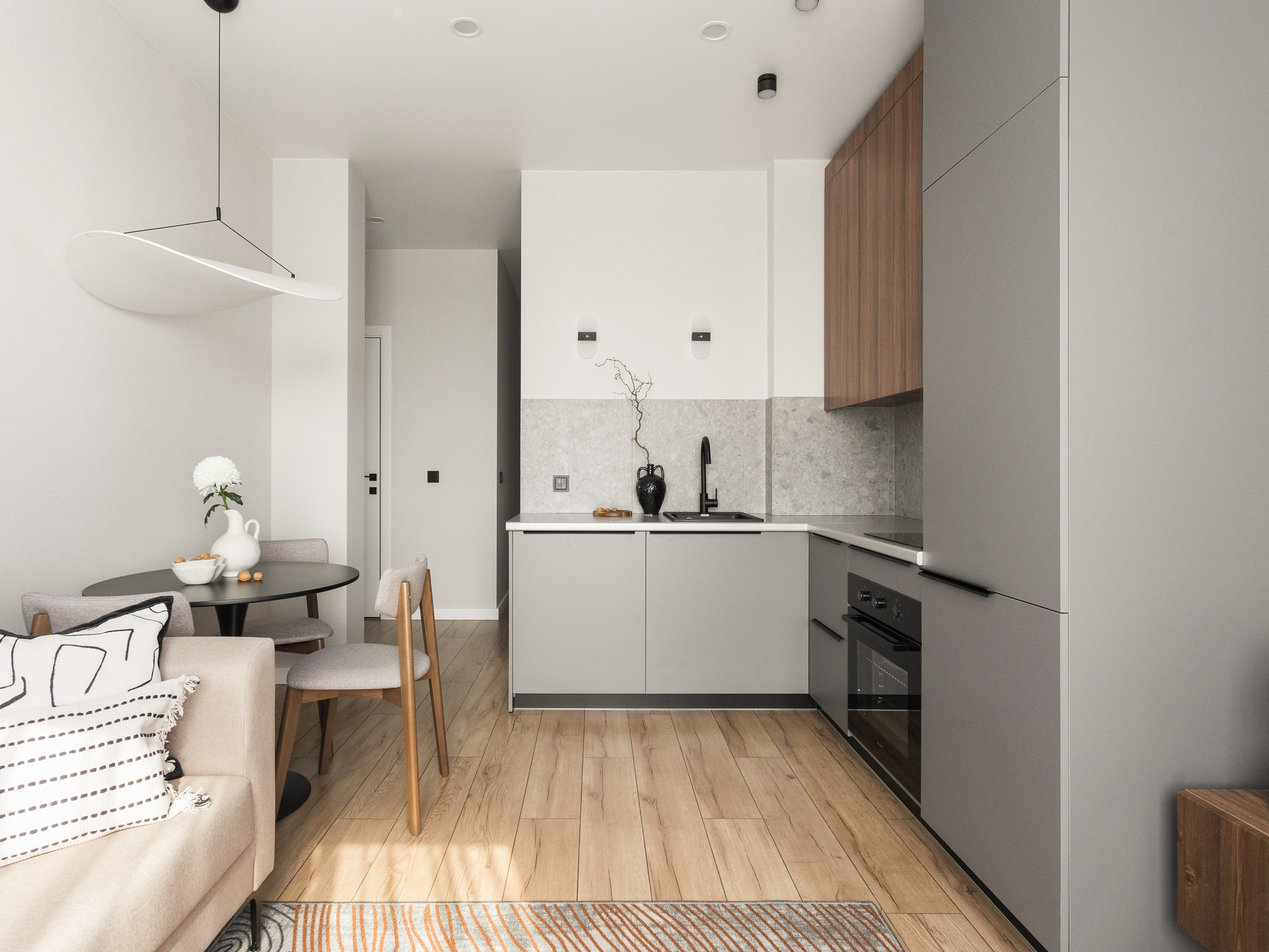 2к квартира в ЖК Высота. Интерьерный фотограф в Новосибирске