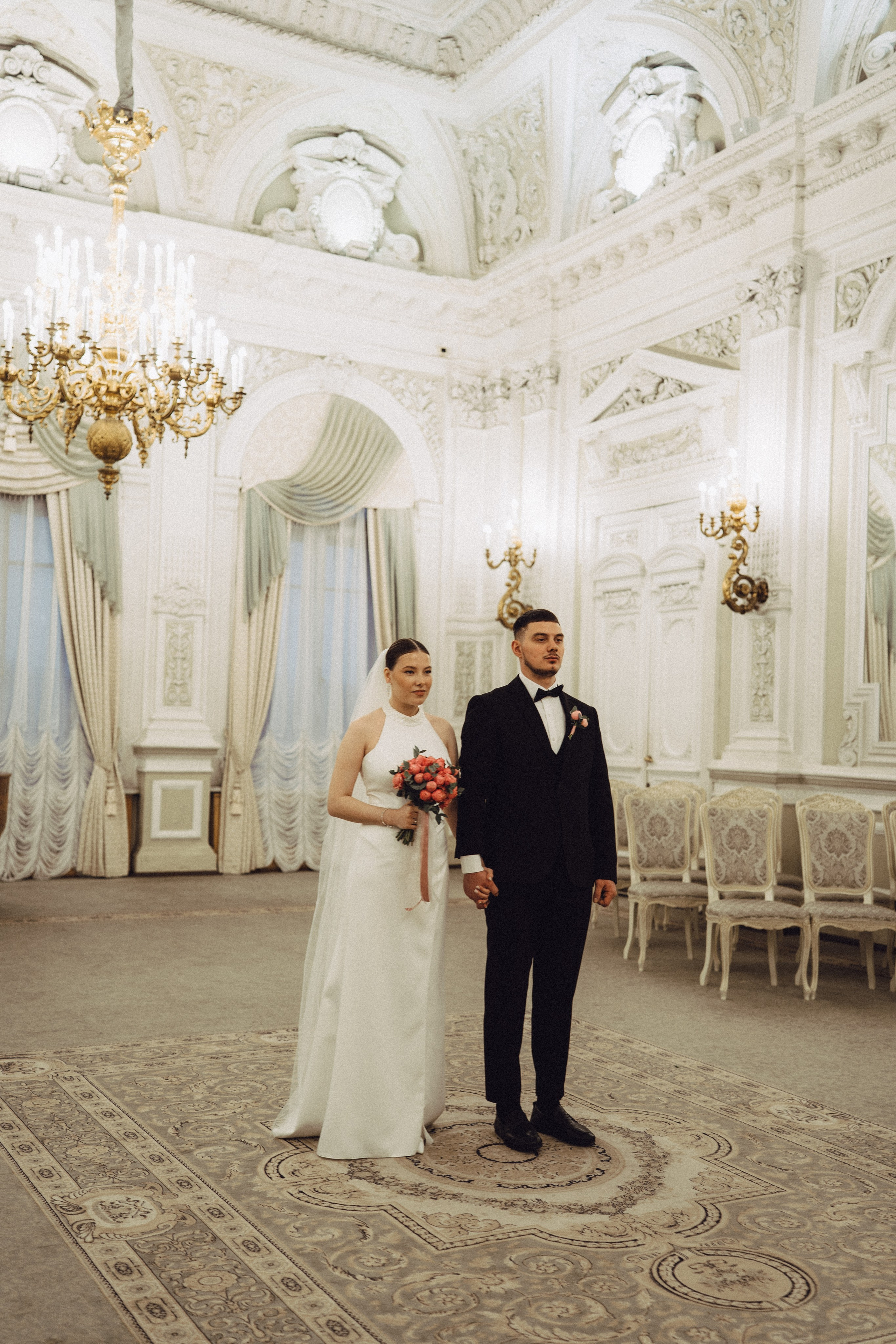 СВАДЕБНАЯ СЬЕМКА В ПЕВОМ ДВОРЦЕ БРАКОСОЧЕТАНИЯ. Профессиональный фотограф, Санкт-Петербург — Виктория Богомолова