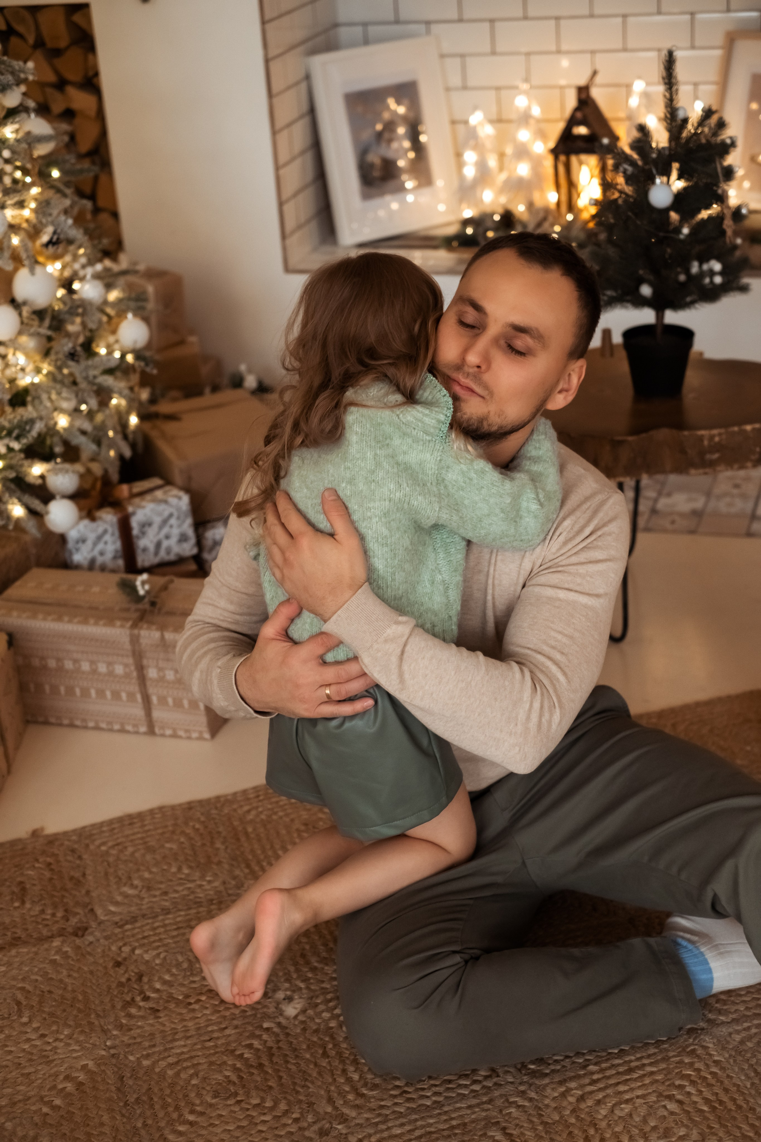 Семейная новогодняя фотосессия. Семейный и детский фотограф в Мелитополе /Наталья Зацеркляная