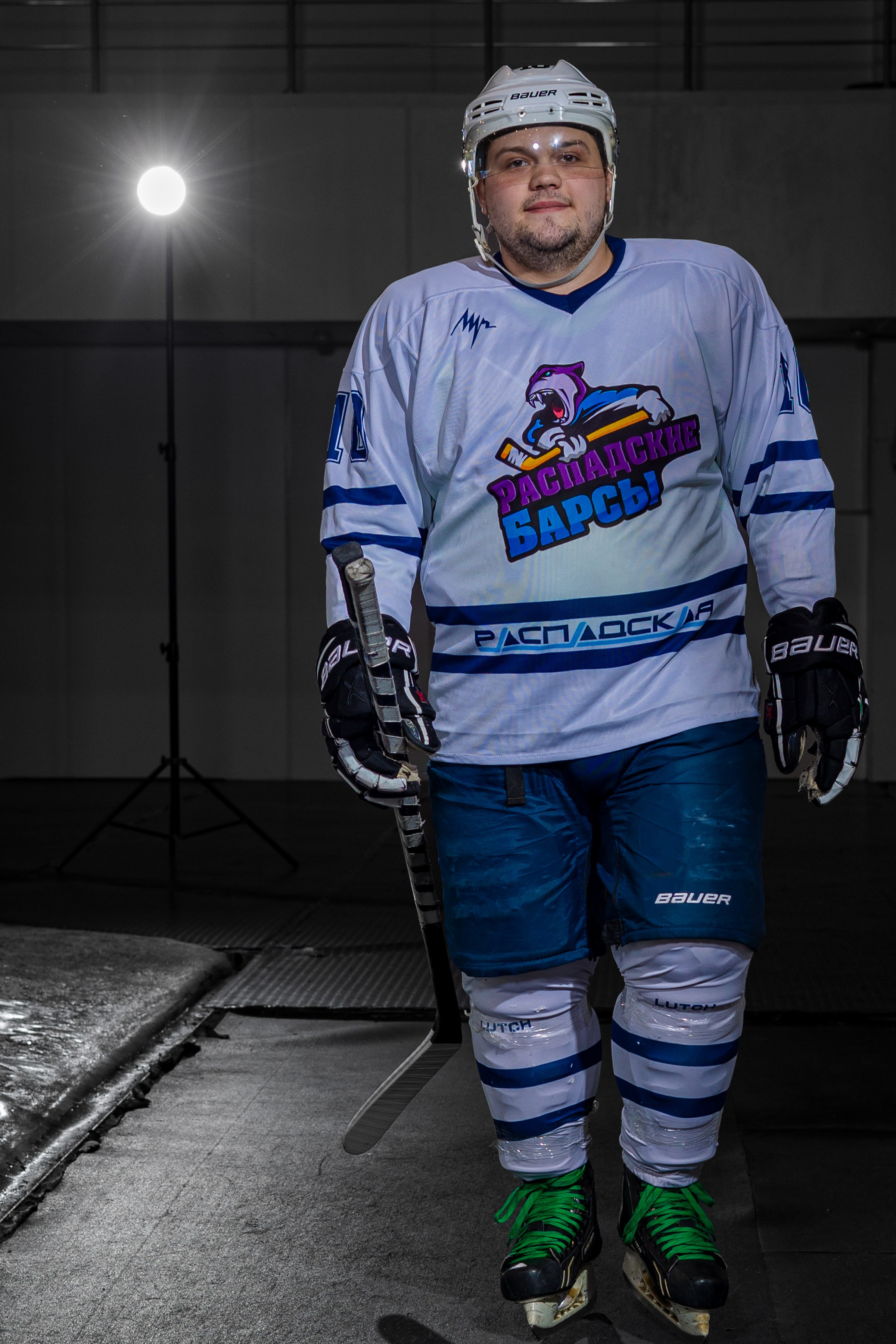 ХК Распадские Барсы. Фотограф Князев Сергей