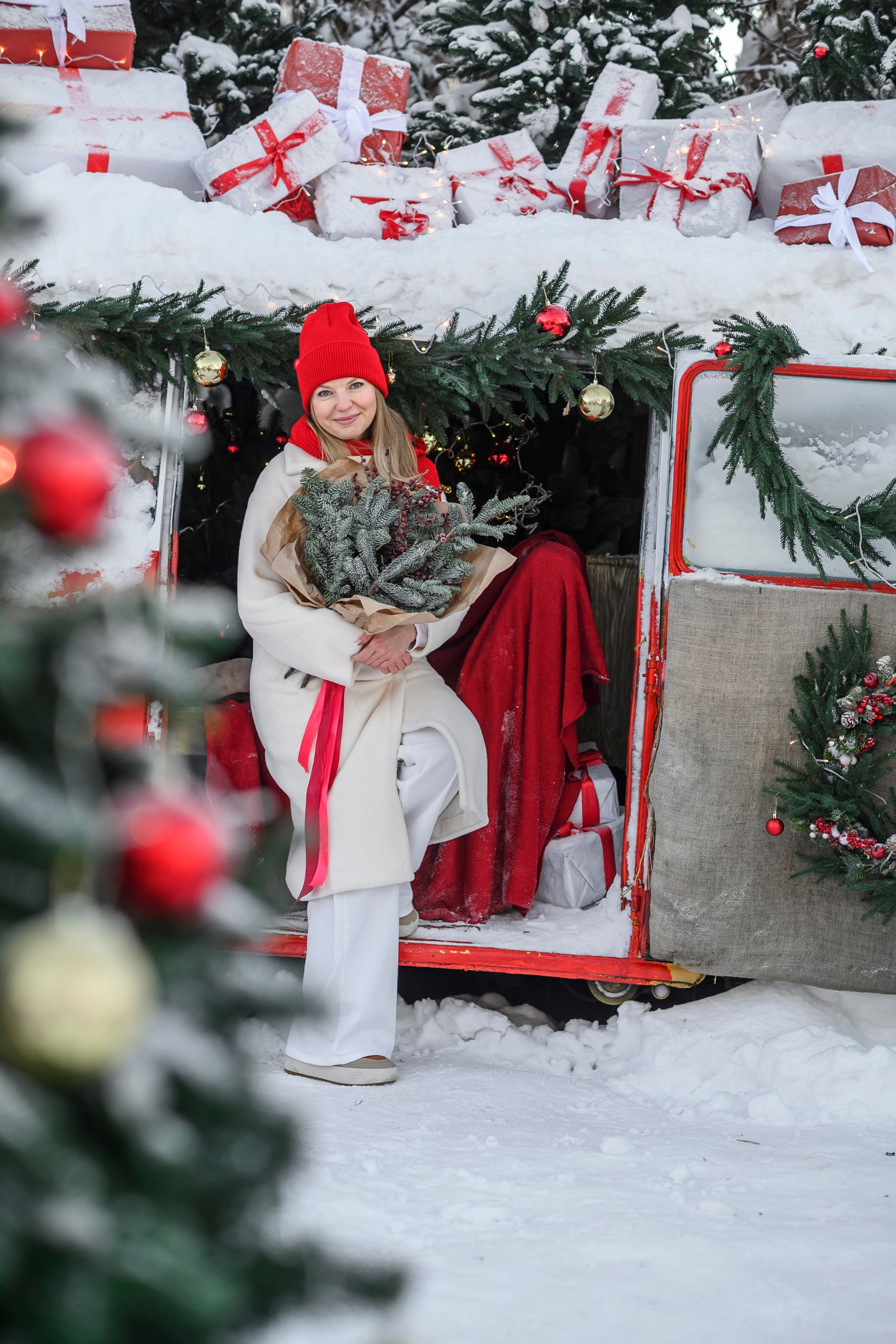 НОВОГОДНИЙ ФУРГОН. Семейный фотограф Екатеринбург Лора Мур