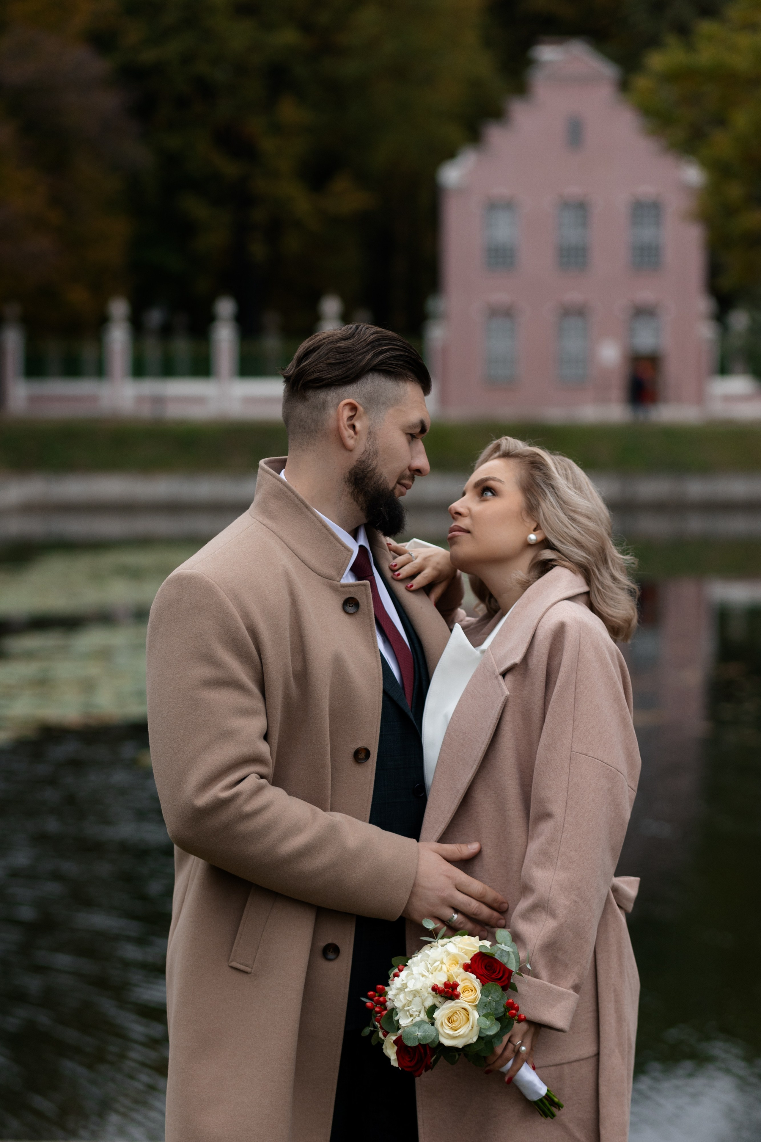 Даниил и Анастасия прогулка по Кусково. Свадебный фотограф в Москве