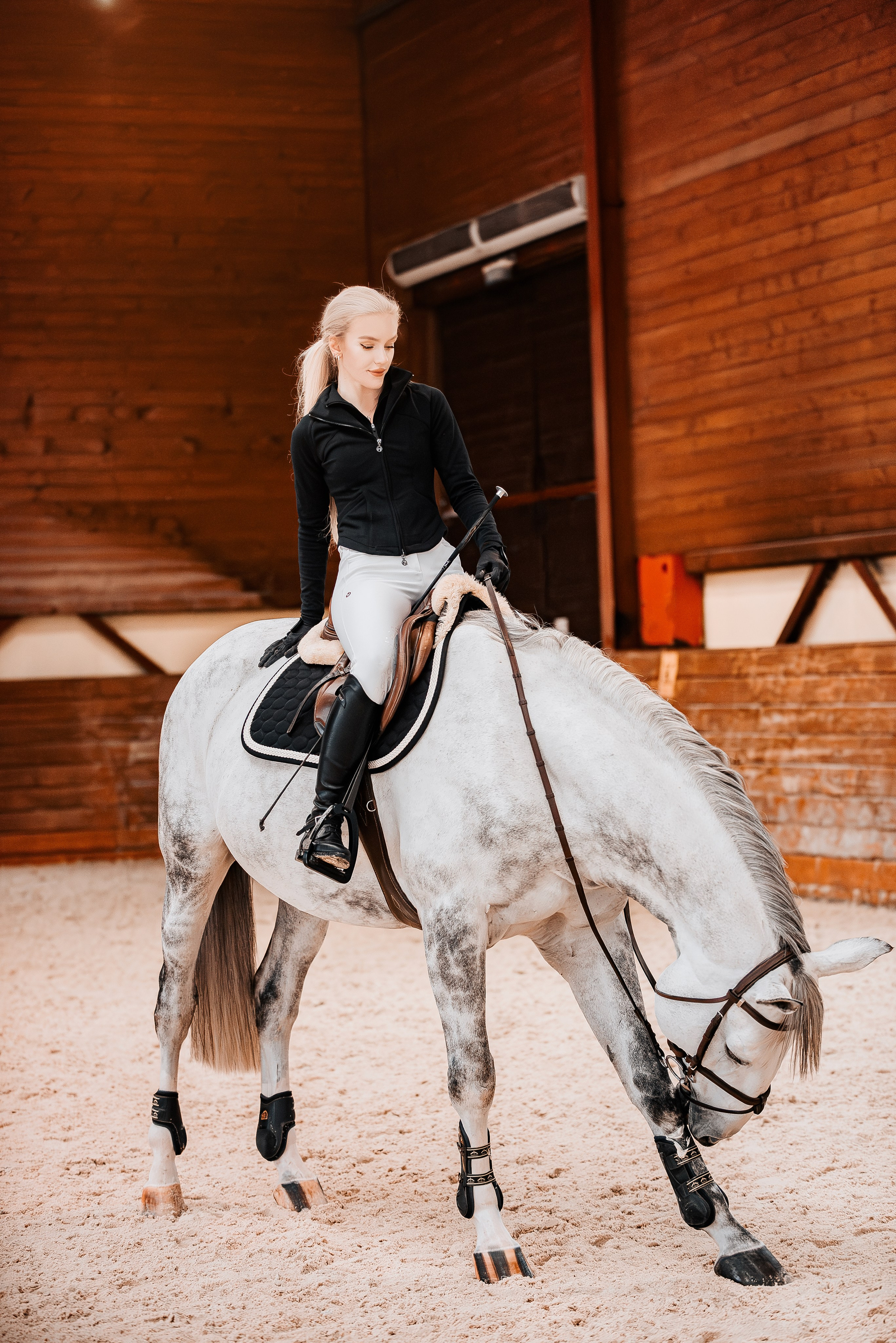 Анастасия и Соперник. Куракина Дарья • Конный фотограф