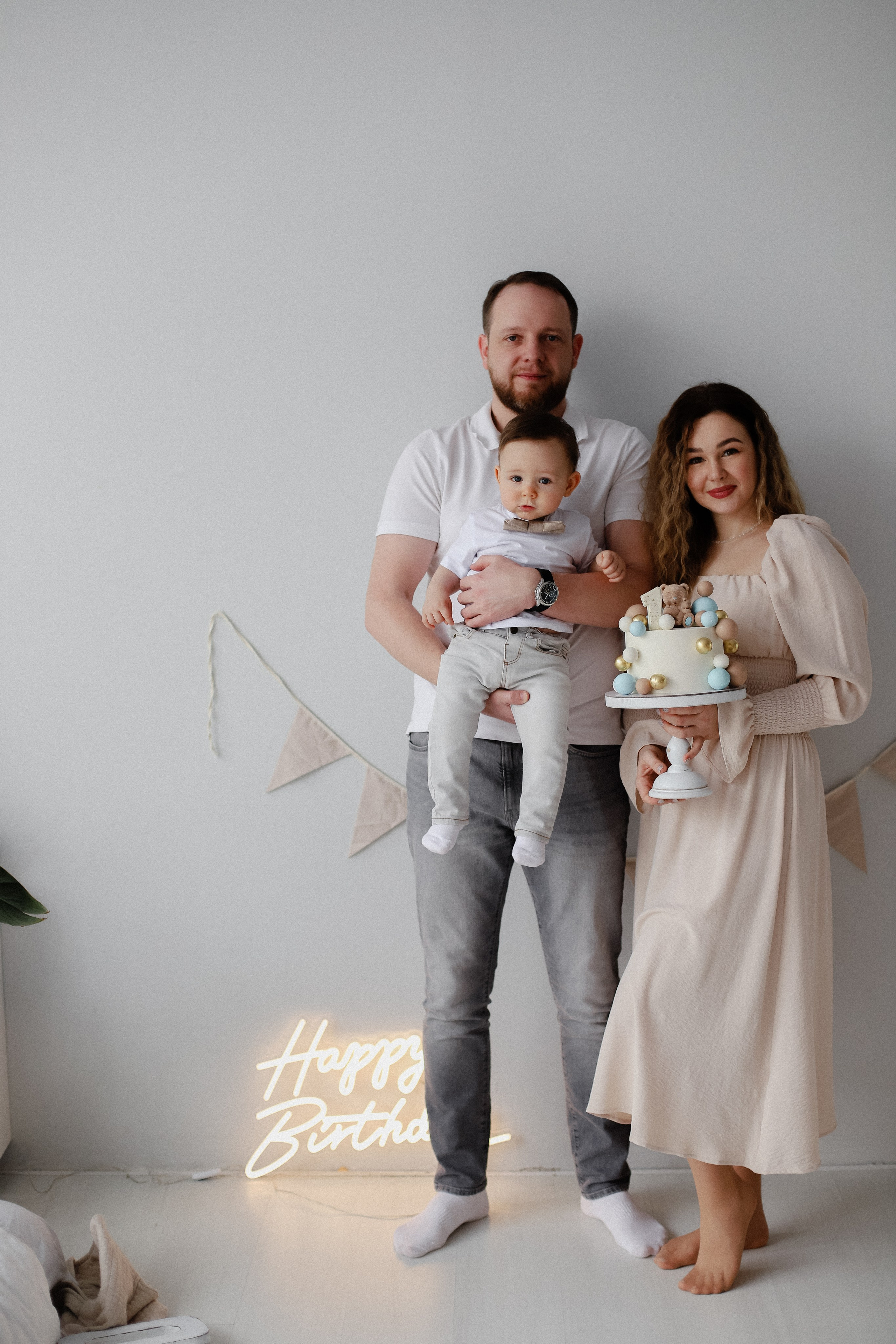 Тимофею 1 год. Фотограф в Алматы и Москве Даша Пушкина