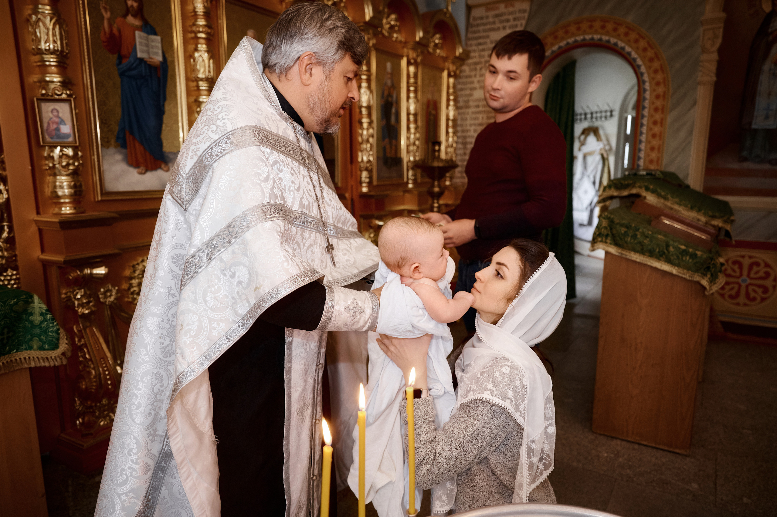 Крещение Ярослава. Фотограф в Воронеже Тазаева Светлана