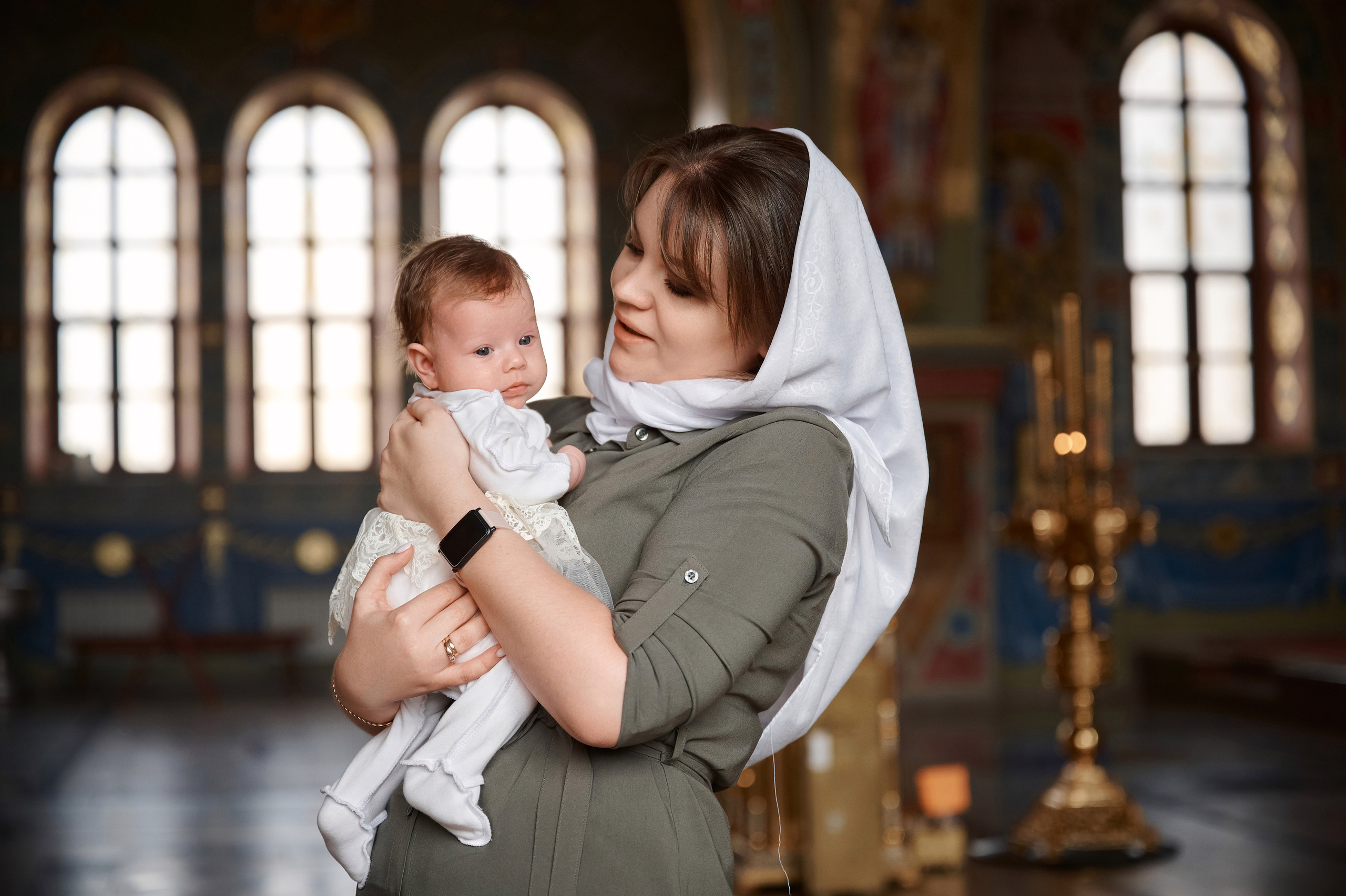 Крещение Евы. Фотограф в Воронеже Тазаева Светлана