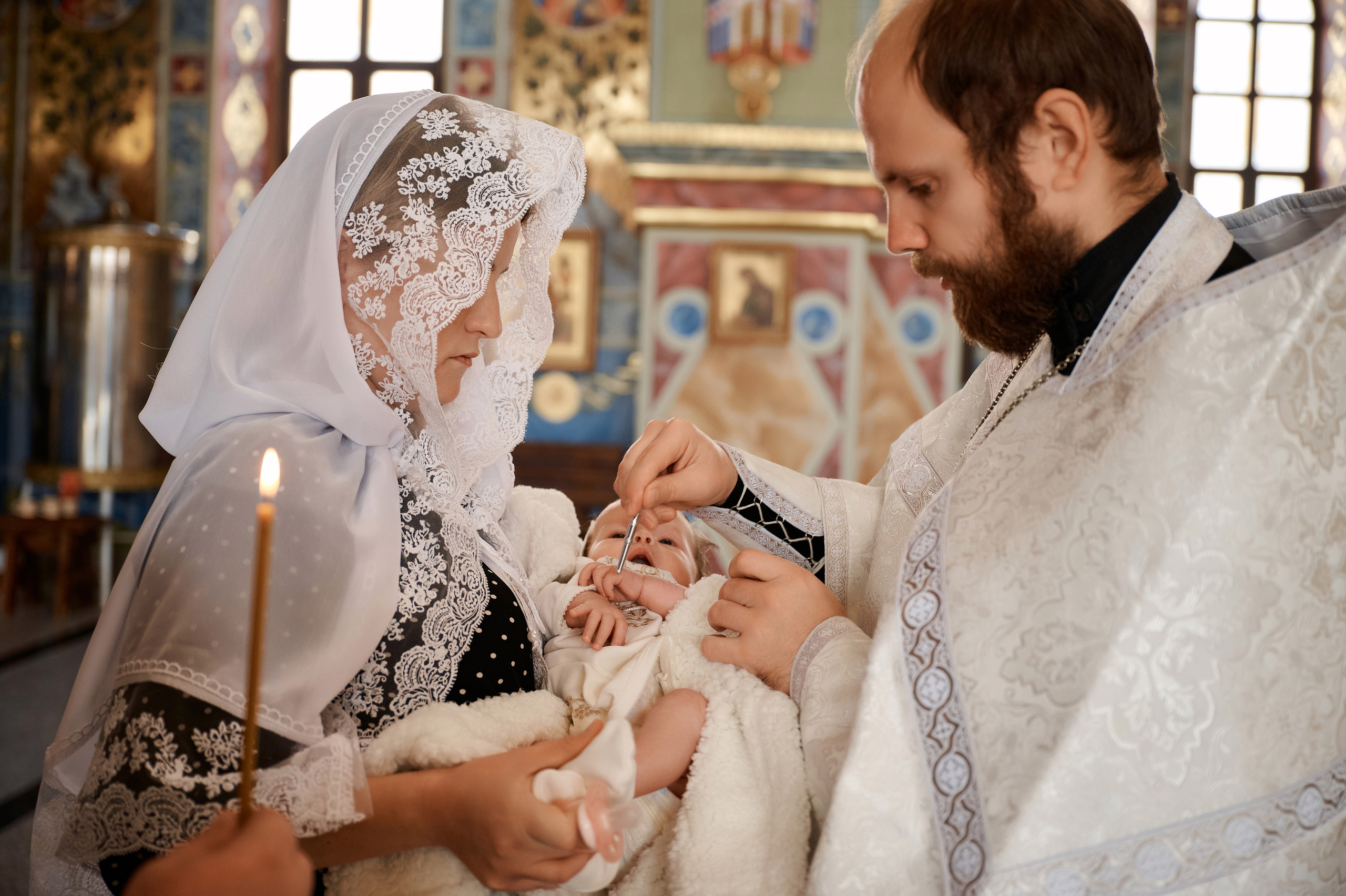 Крещение Евы. Фотограф в Воронеже Тазаева Светлана