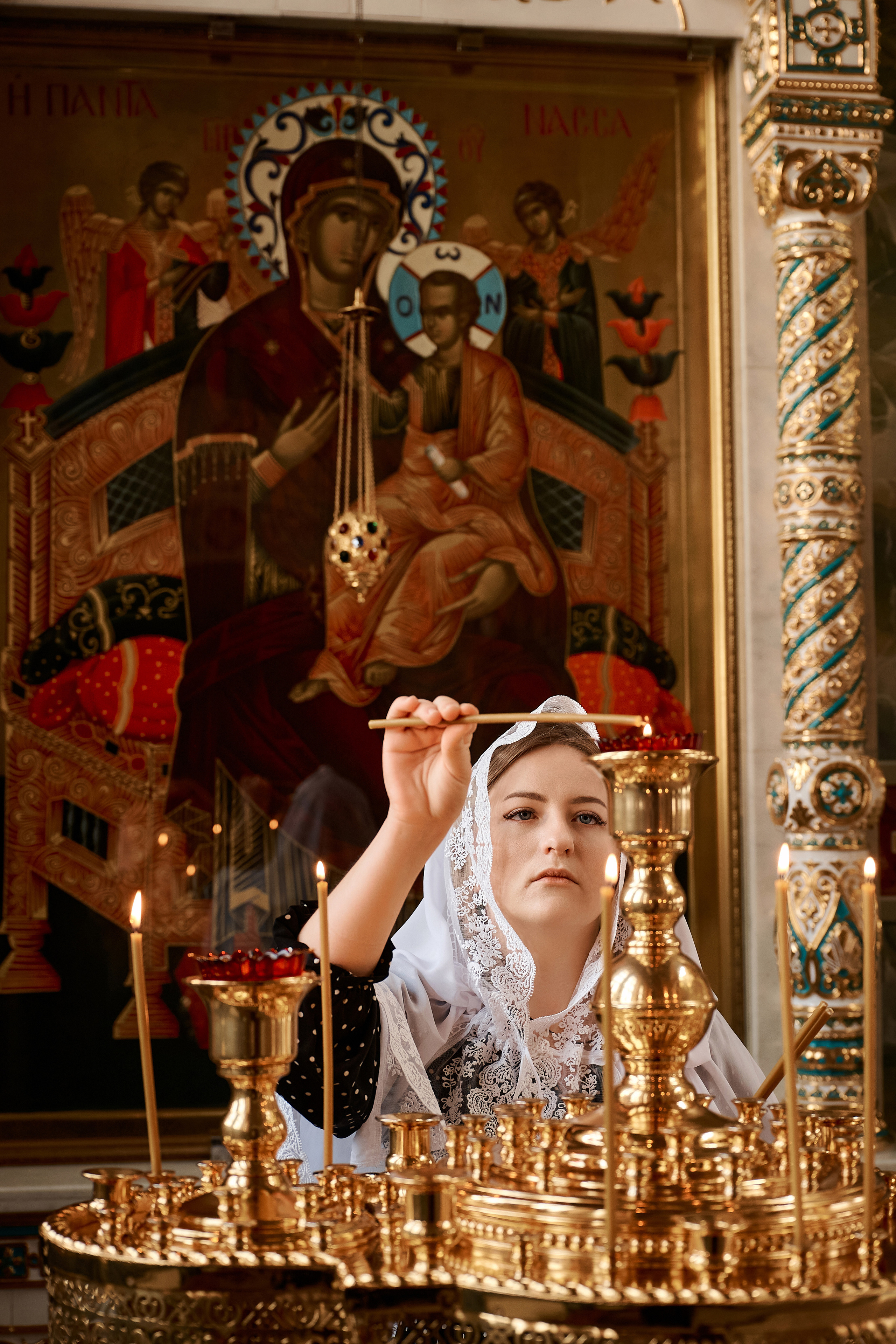 Крещение Евы. Фотограф в Воронеже Тазаева Светлана