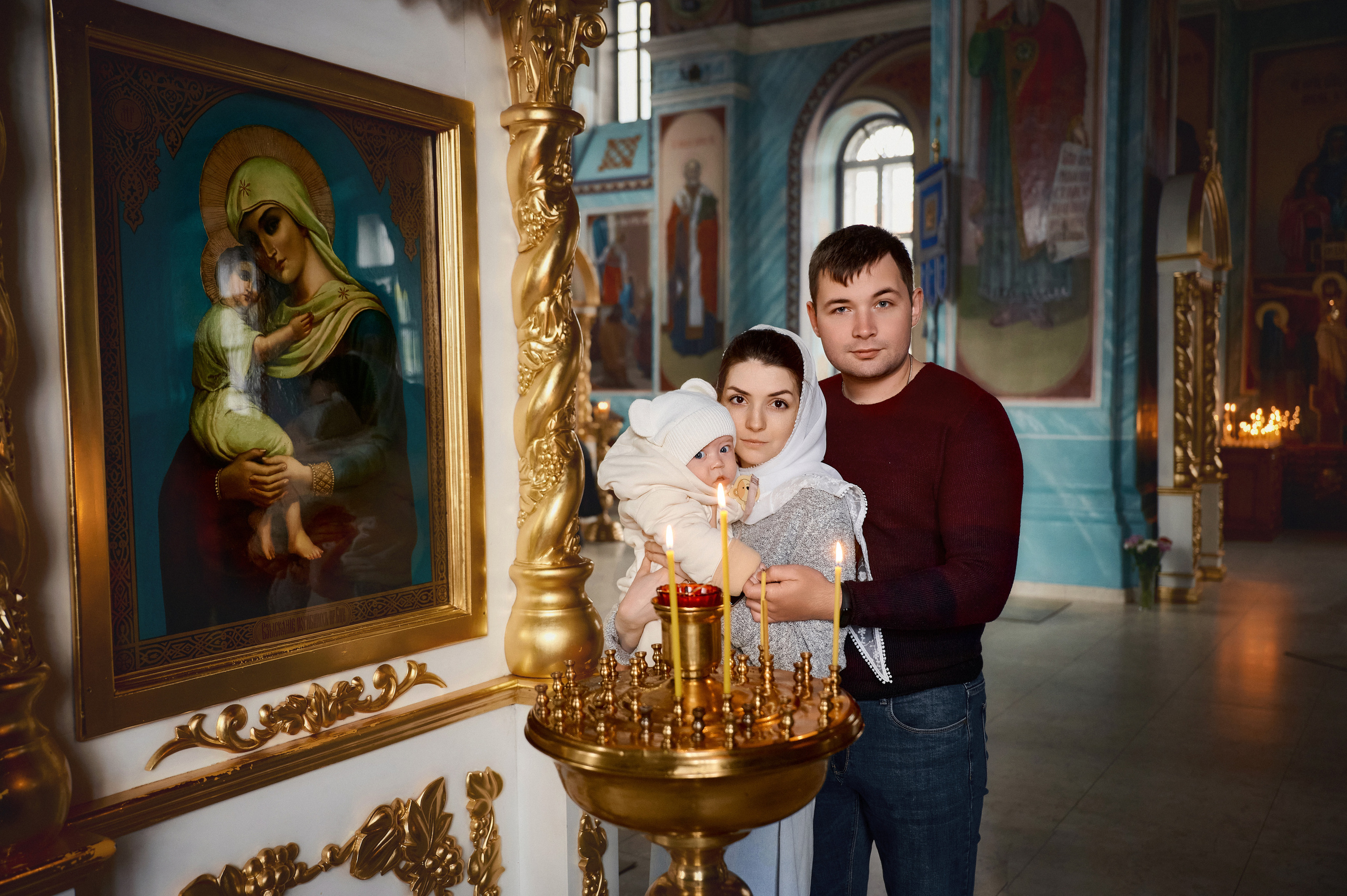 Крещение Ярослава. Фотограф в Воронеже Тазаева Светлана