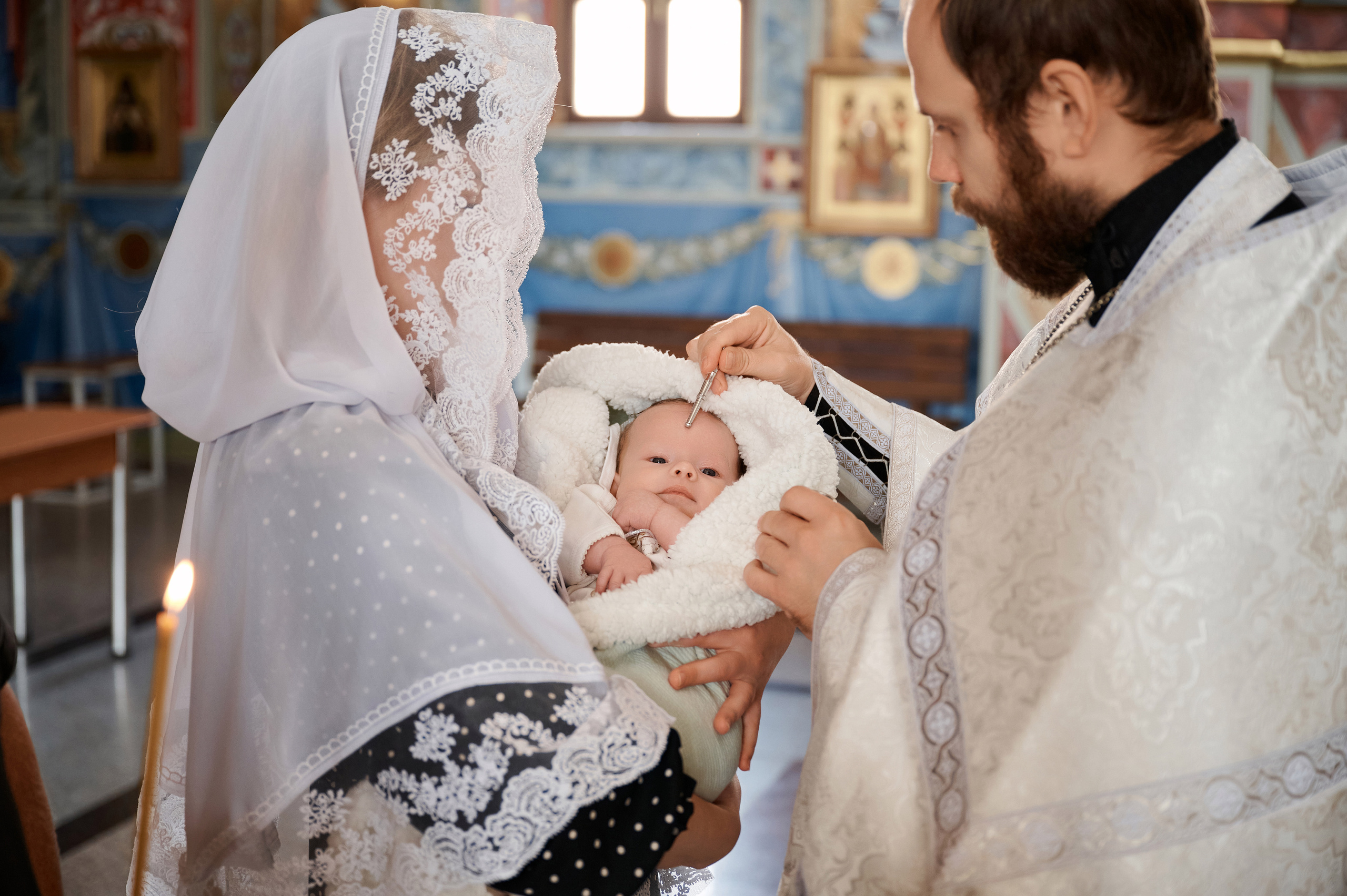 Крещение Евы. Фотограф в Воронеже Тазаева Светлана