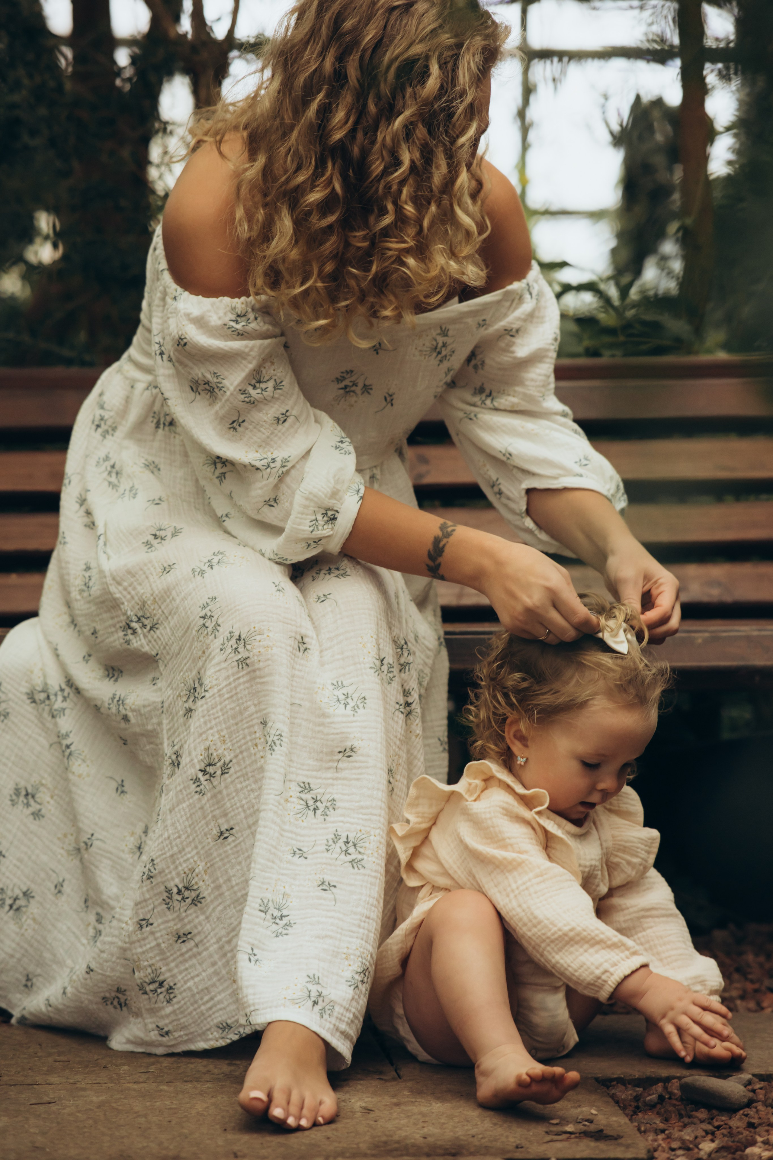 В оранжерее. Семейный фотограф Москва Юлиана Фетисова