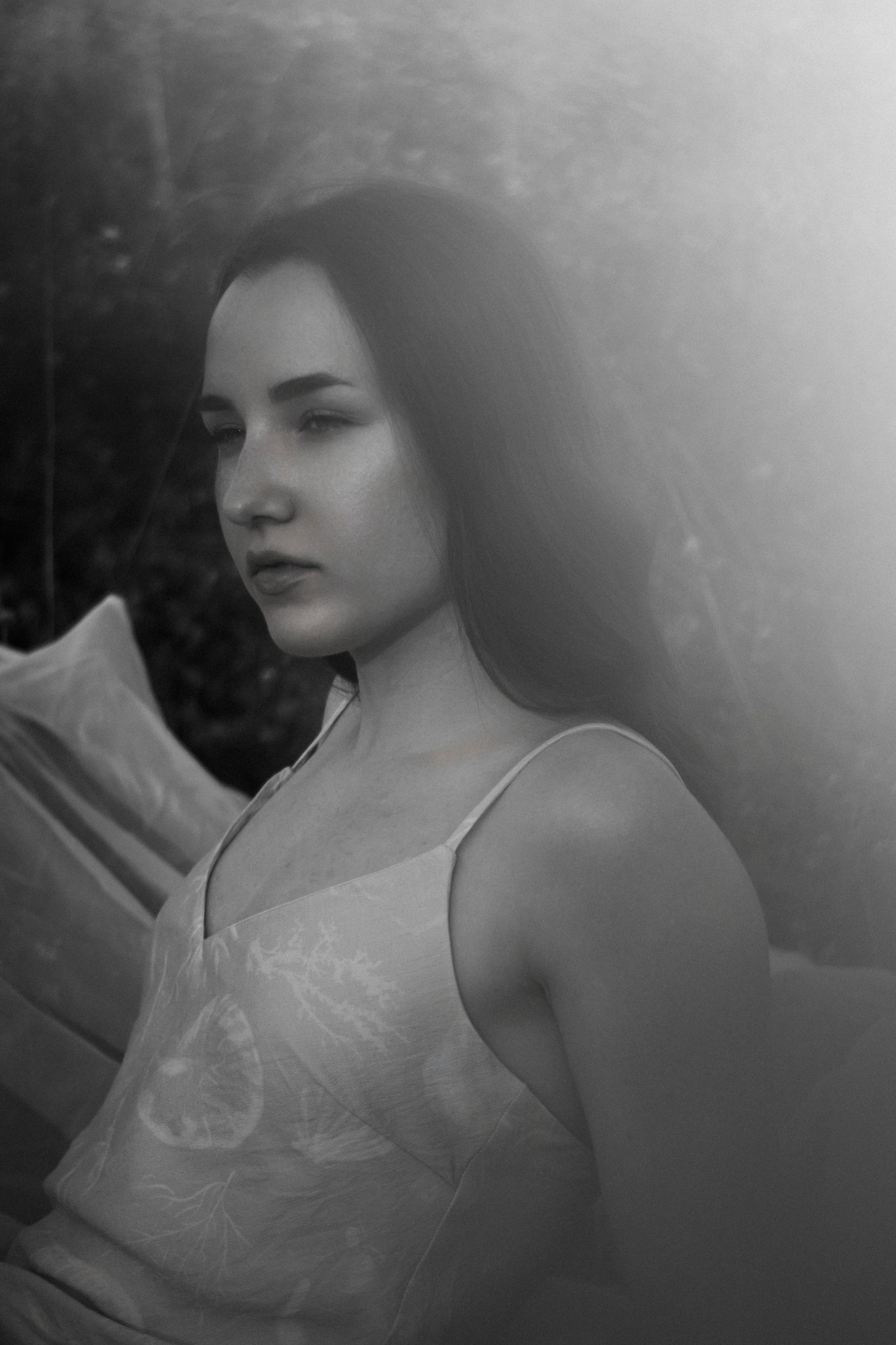 Поле. Платье. Дарья Устинова. Фотограф вашей души в Москве