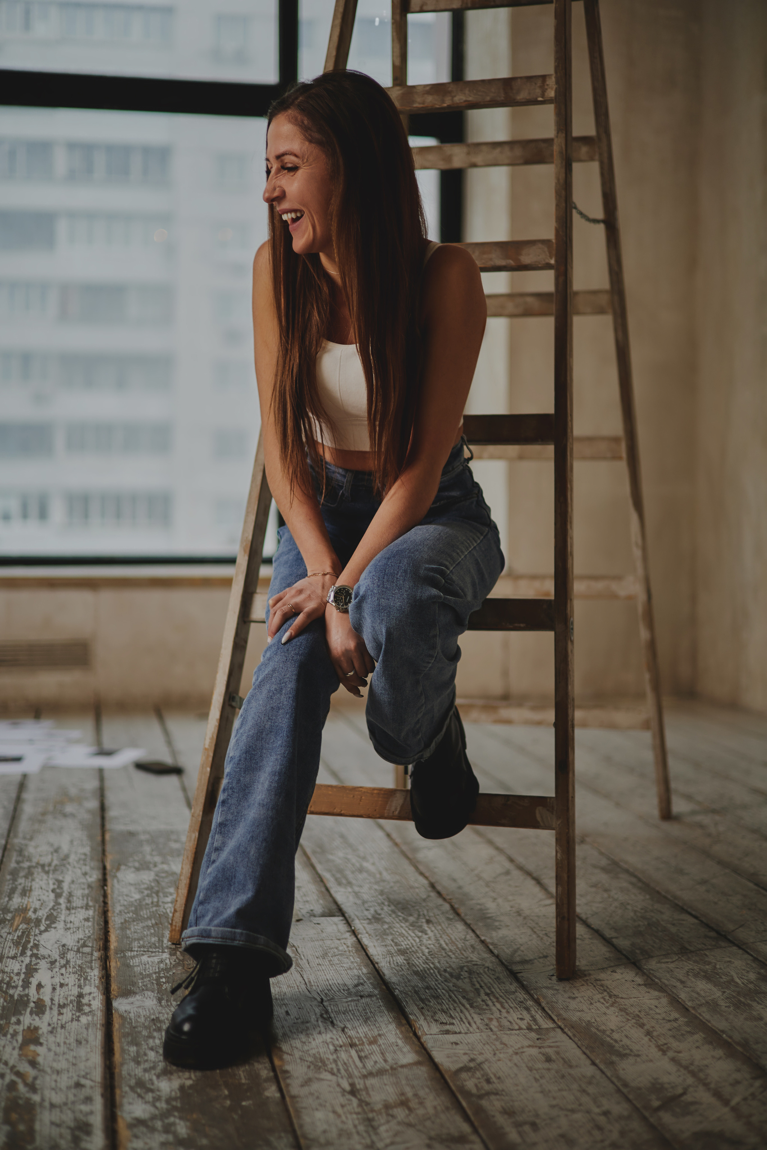 Фотосессия в стиле минимализм. Алина|Life Фотограф|Москва