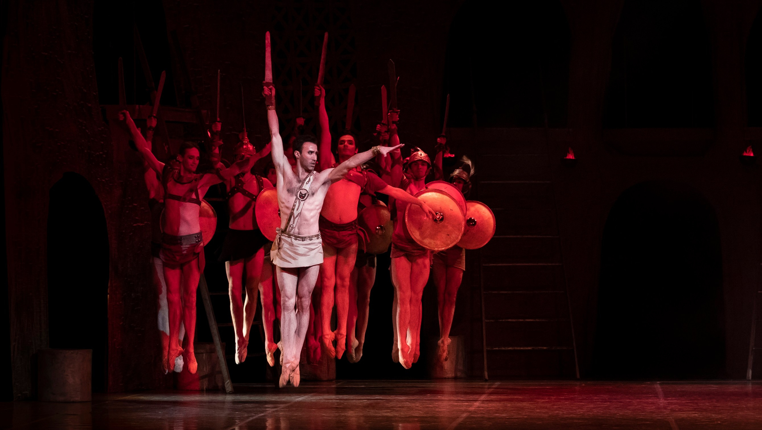 Спартак Театр балета Н. Касаткиной и В. Василёва для Летних балетных сезонов. Балетный фотограф Москва Майоров Николай