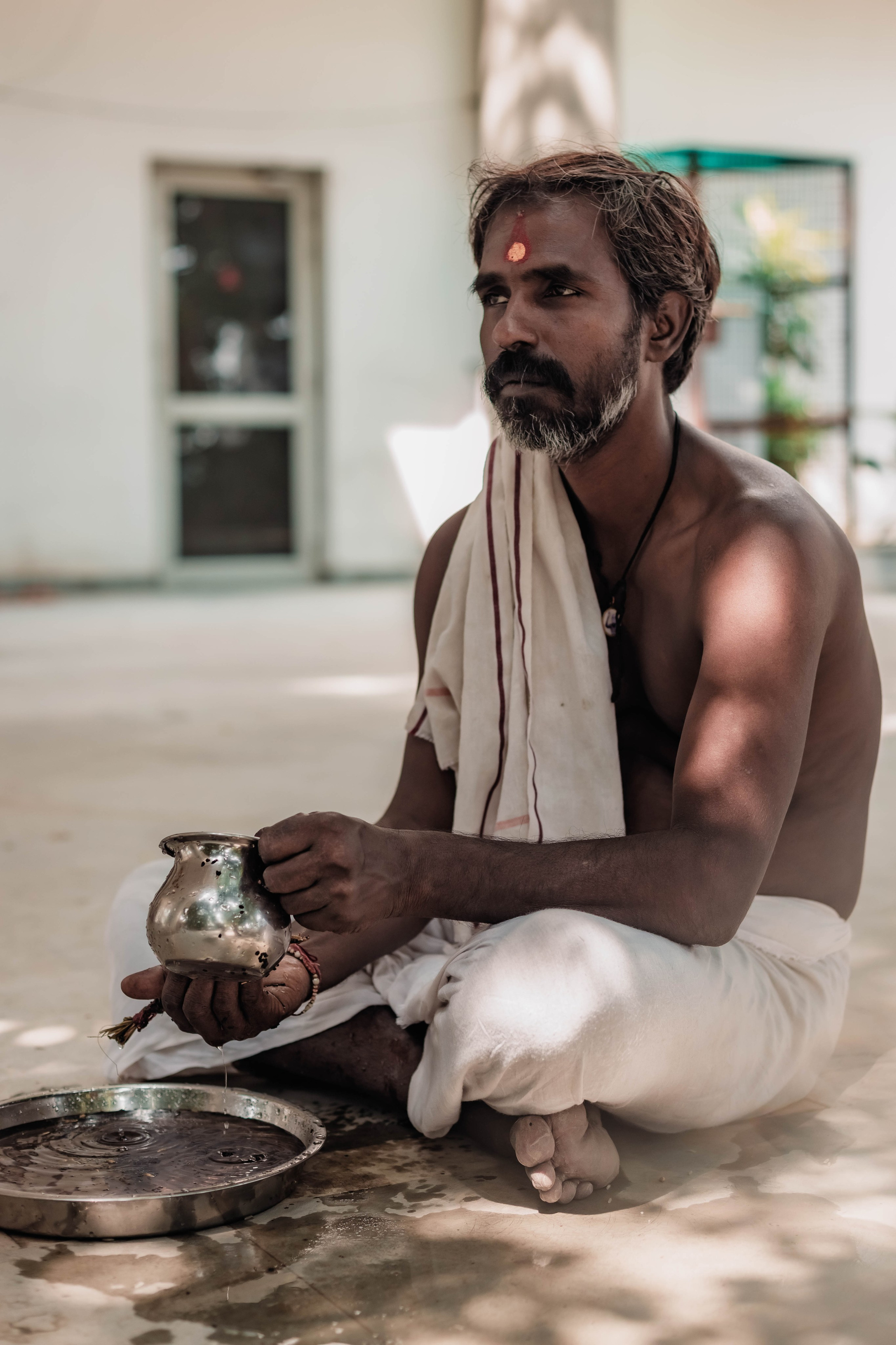 Pitri Paksha yagyas & poojas Devraha Baba ji ashram. Mariam Bagdasaryan