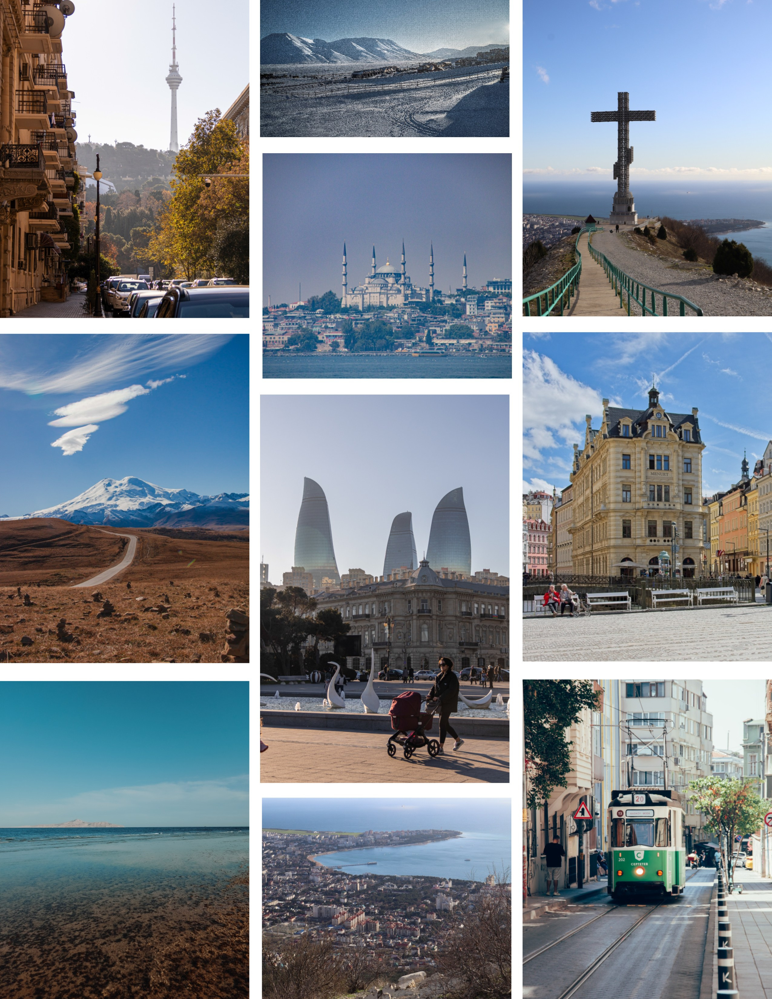 Top posters. Baku. Наталия Фролова. Фотограф. Москва