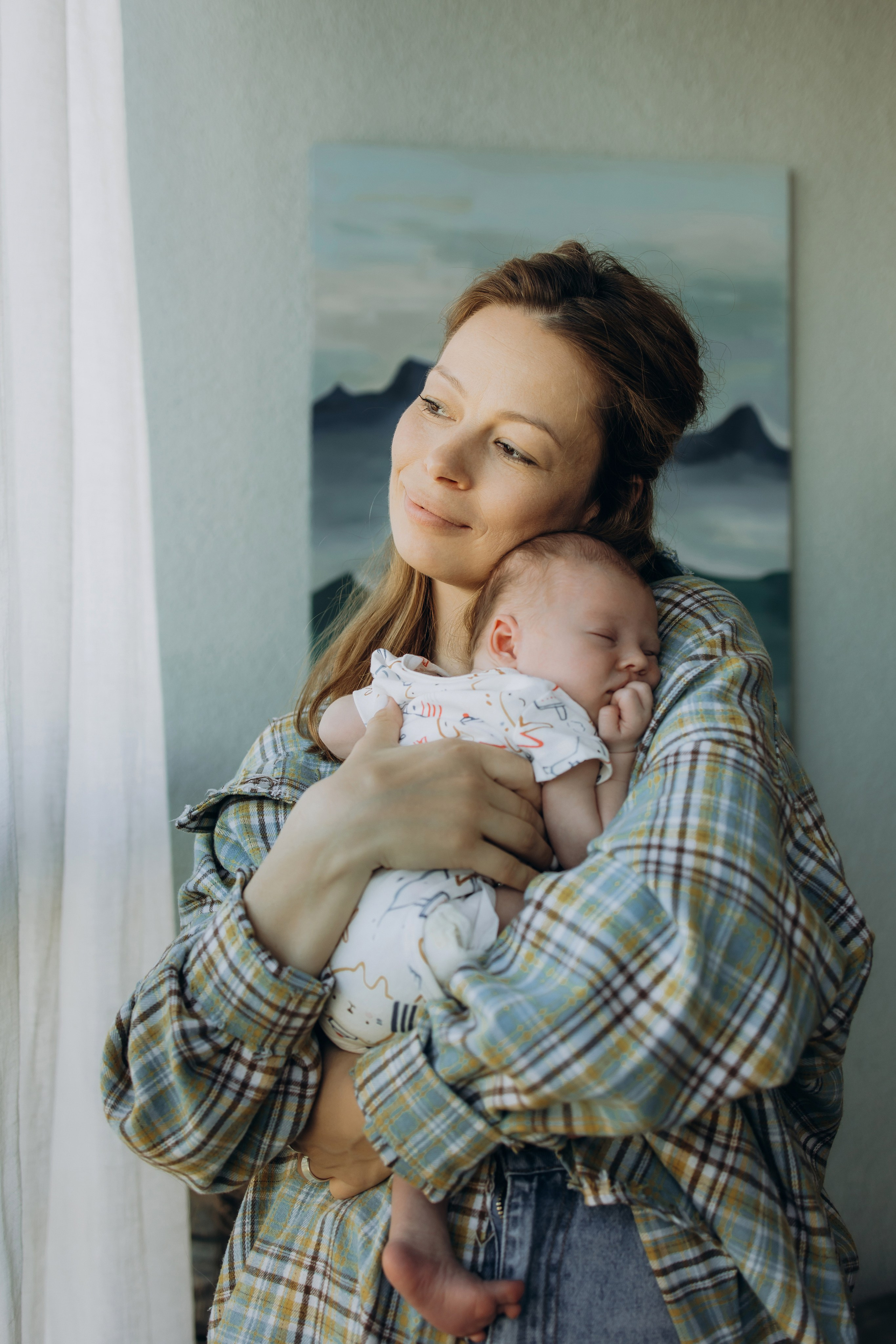 Первые дни дома. Семейный фотограф Москва Юлиана Фетисова