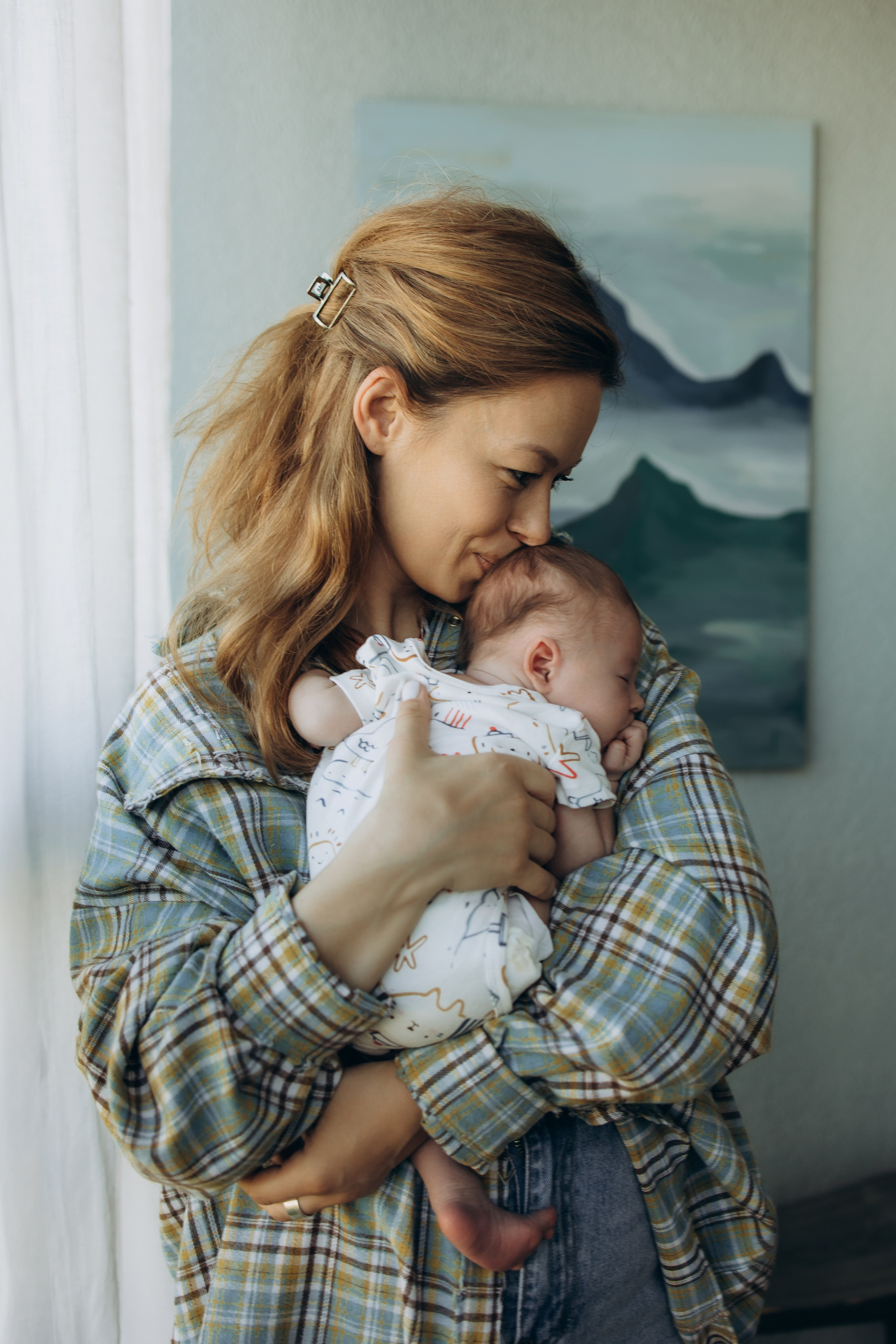 Первые дни дома. Семейный фотограф Москва Юлиана Фетисова