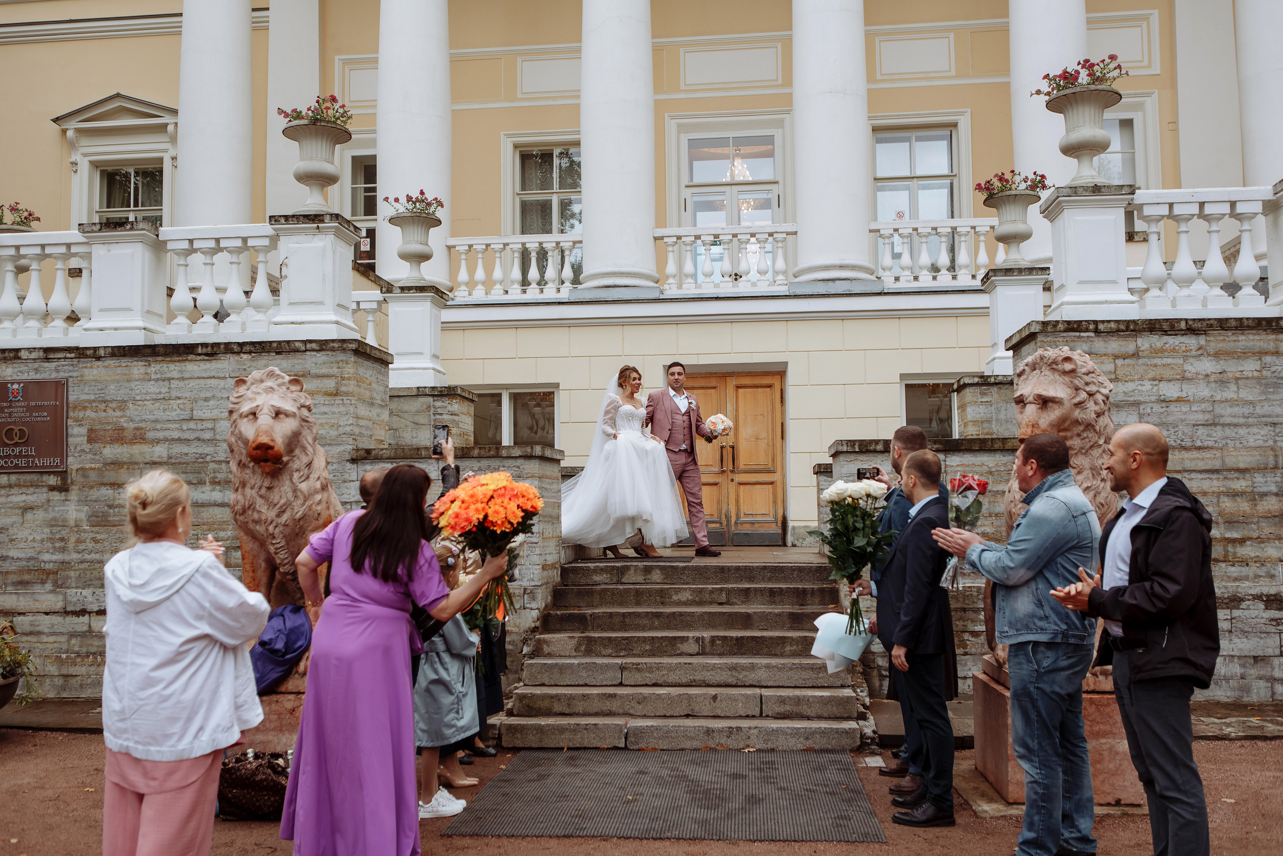 Алина и Юра. Свадебный фотограф в Санкт-Петербурге