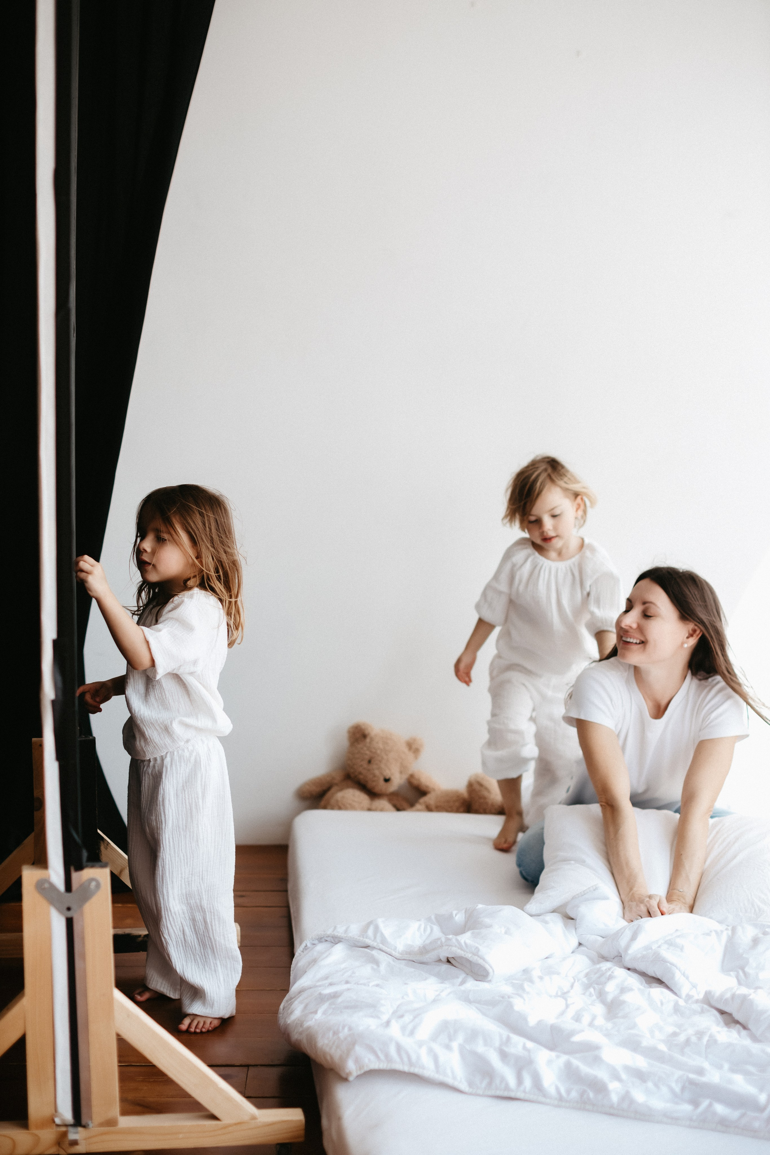 Мама и девочки. Евгения Пелипас