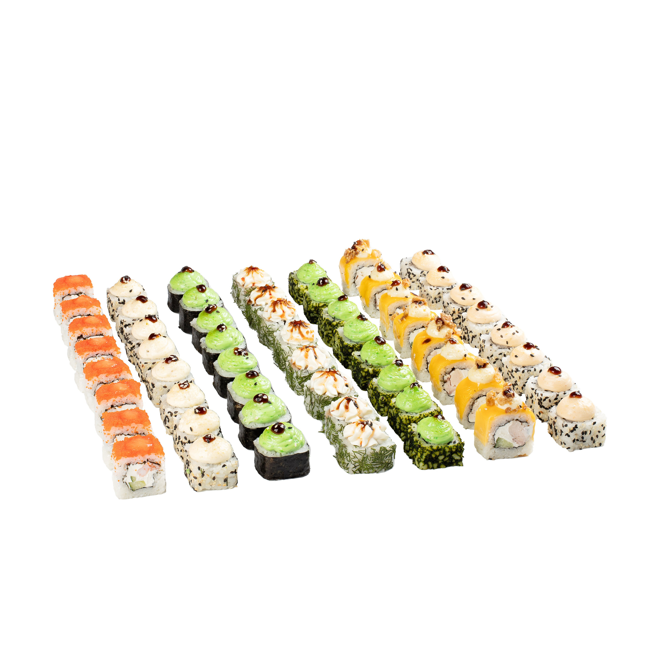 Роллы Sushi moji. Предметный и Фудфотограф Уфа