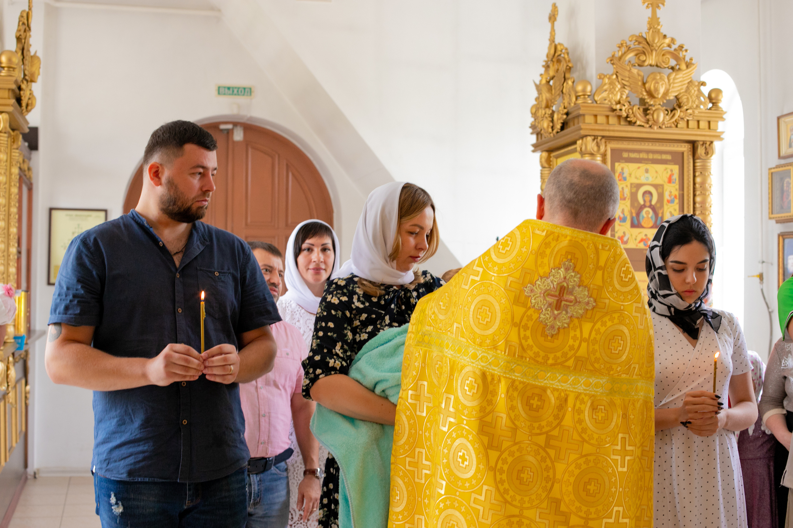 Свято-Троицкий храм в Комсомольском. Фотограф Белгород