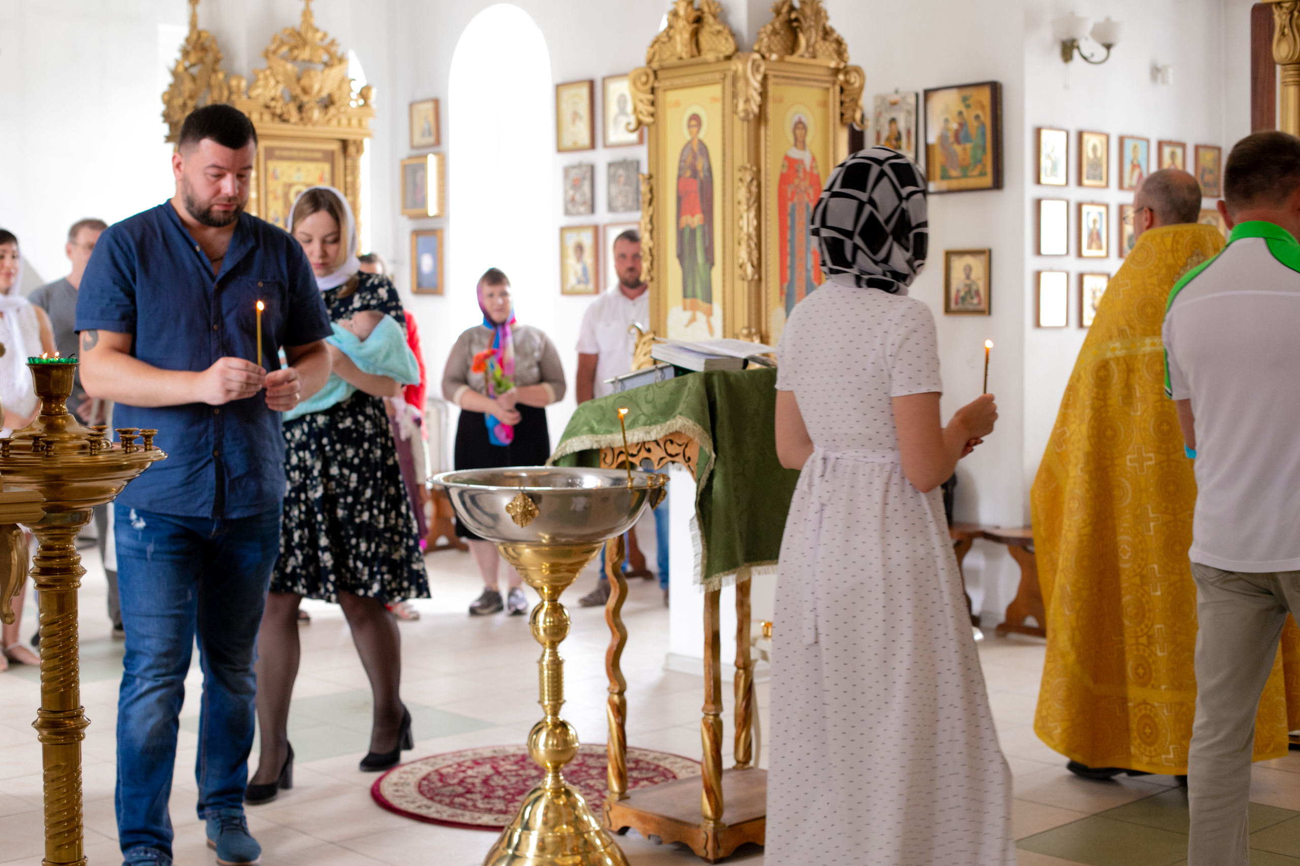 Свято-Троицкий храм в Комсомольском. Фотограф Белгород