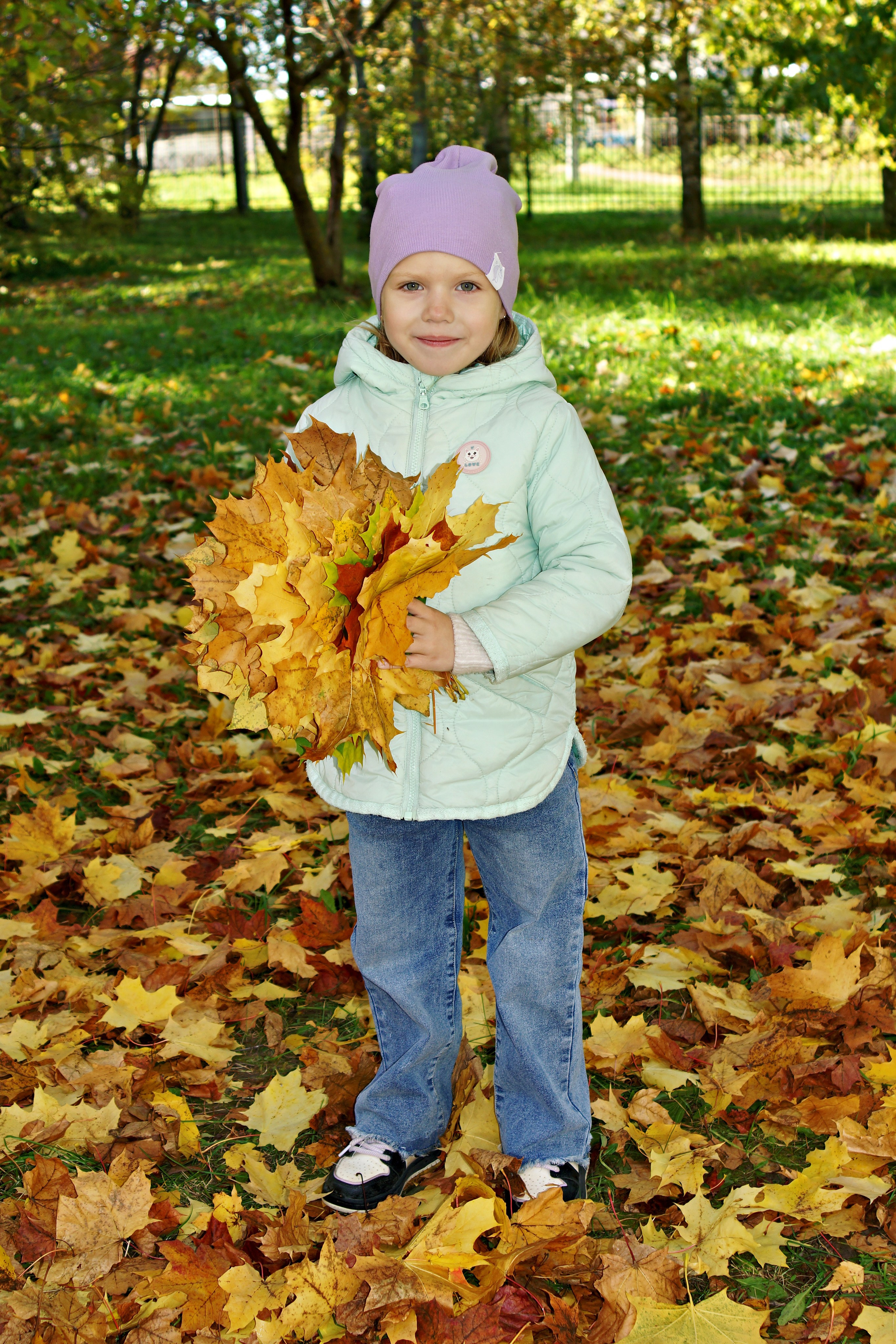 Осенняя фотосессия в детском саду г. Йошкар-Ола