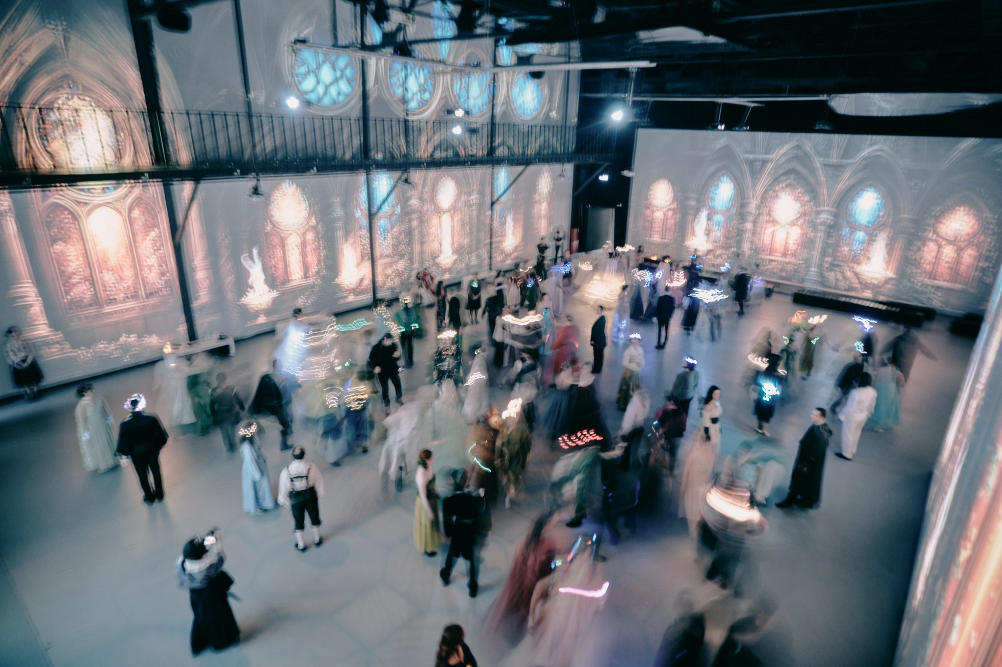 Ночь в холмах | Иммерсивный бал. Фотограф Аннё| Москва