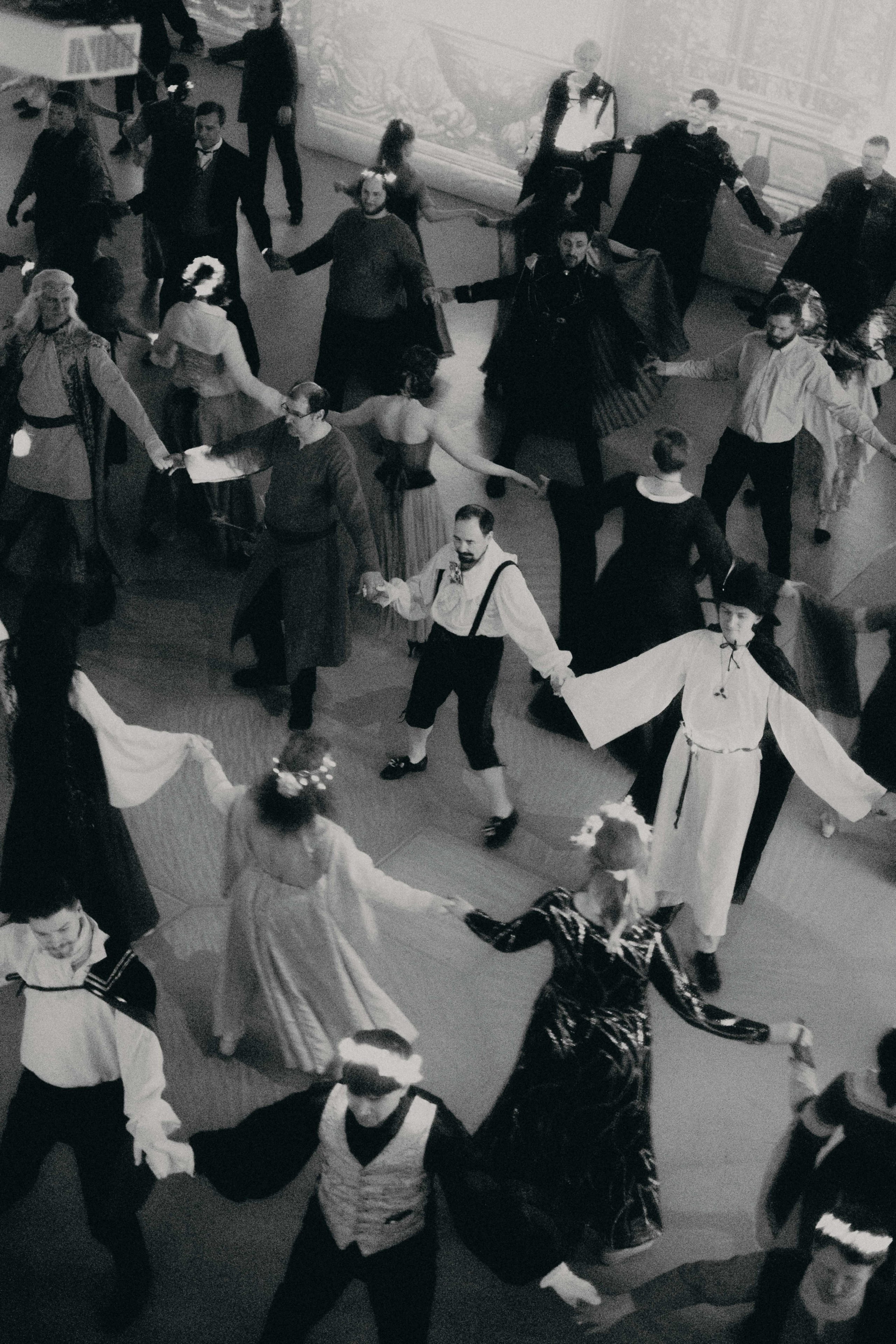 Ночь в холмах | Иммерсивный бал. Фотограф Аннё| Москва